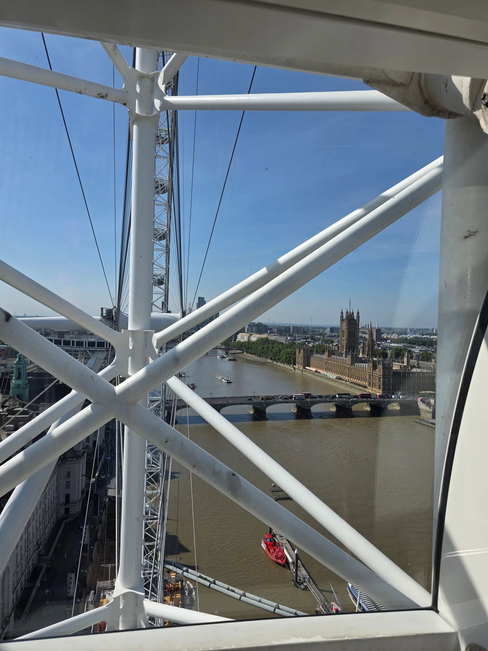 Main view at London Eye London — travel photo