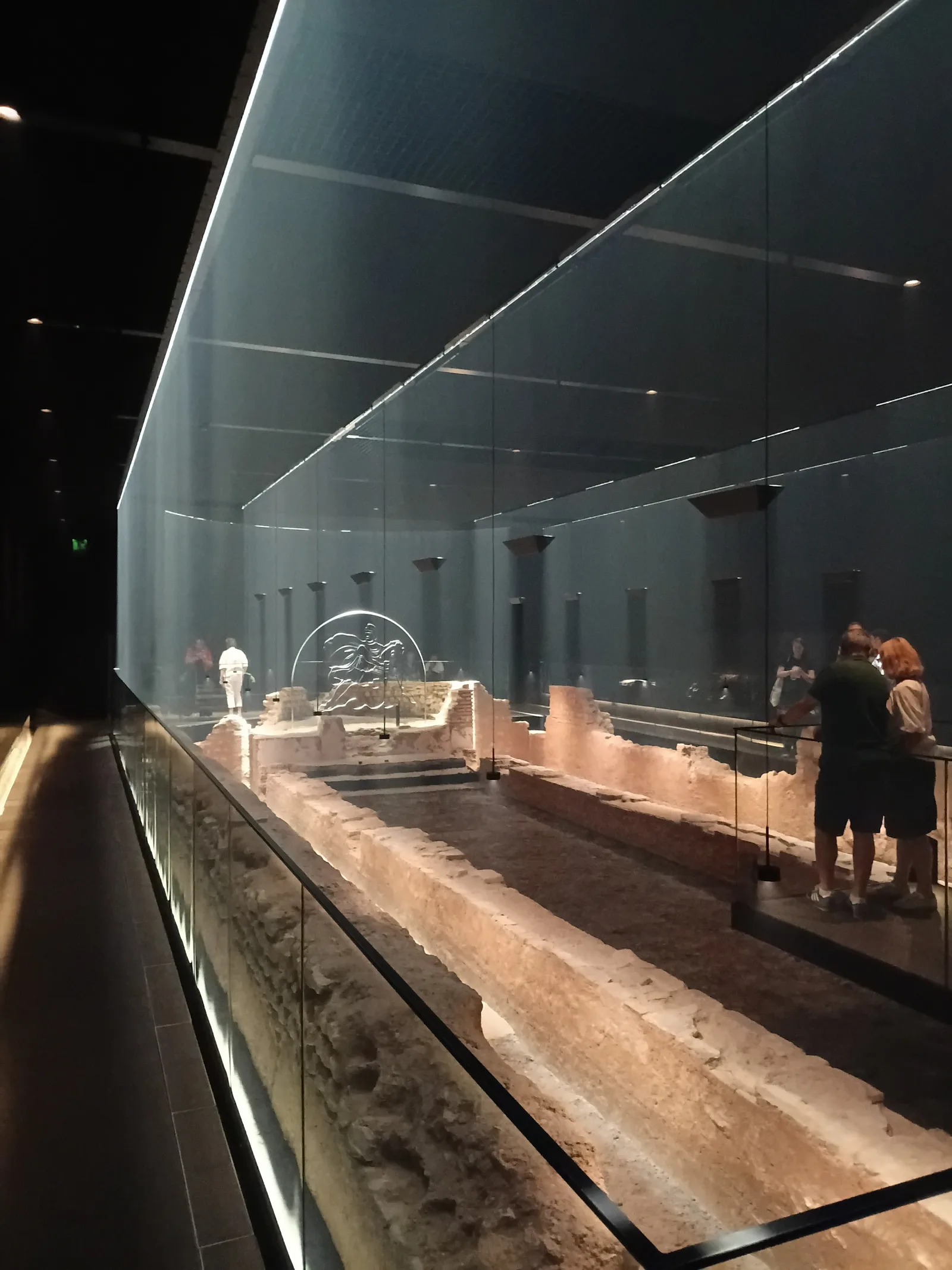Main view at London Mithraeum | Bloomberg SPACE London — travel photo