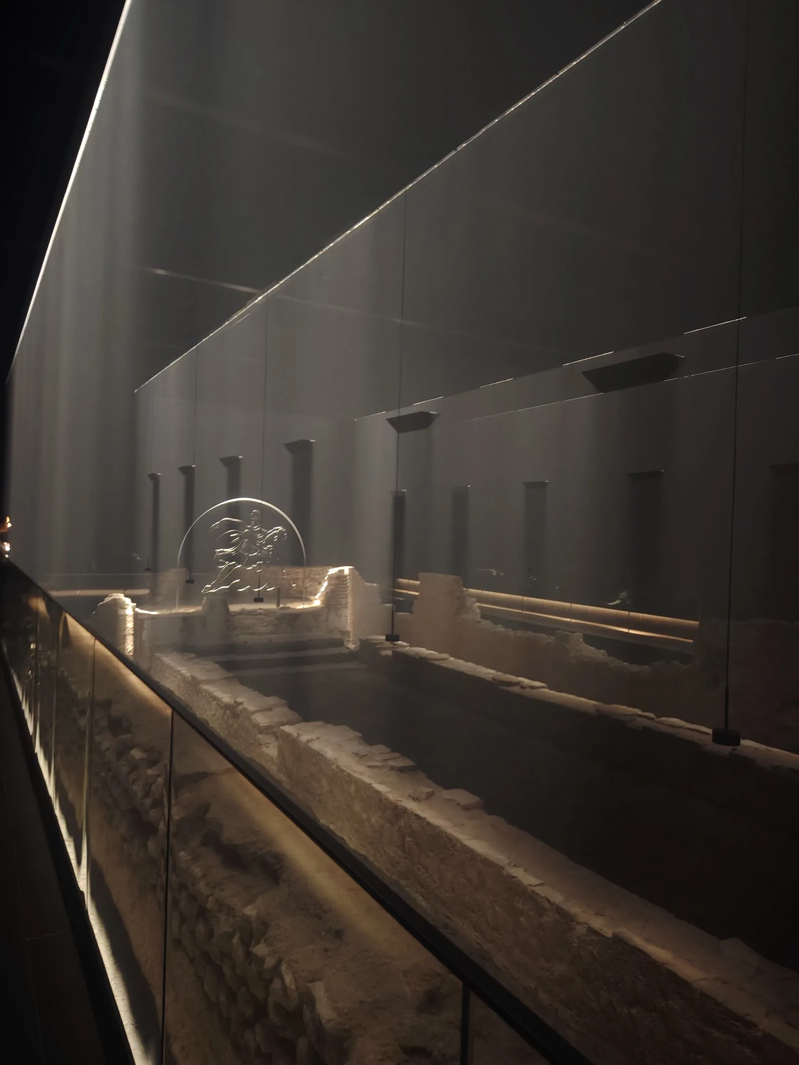 Details at London Mithraeum | Bloomberg SPACE London — travel photo