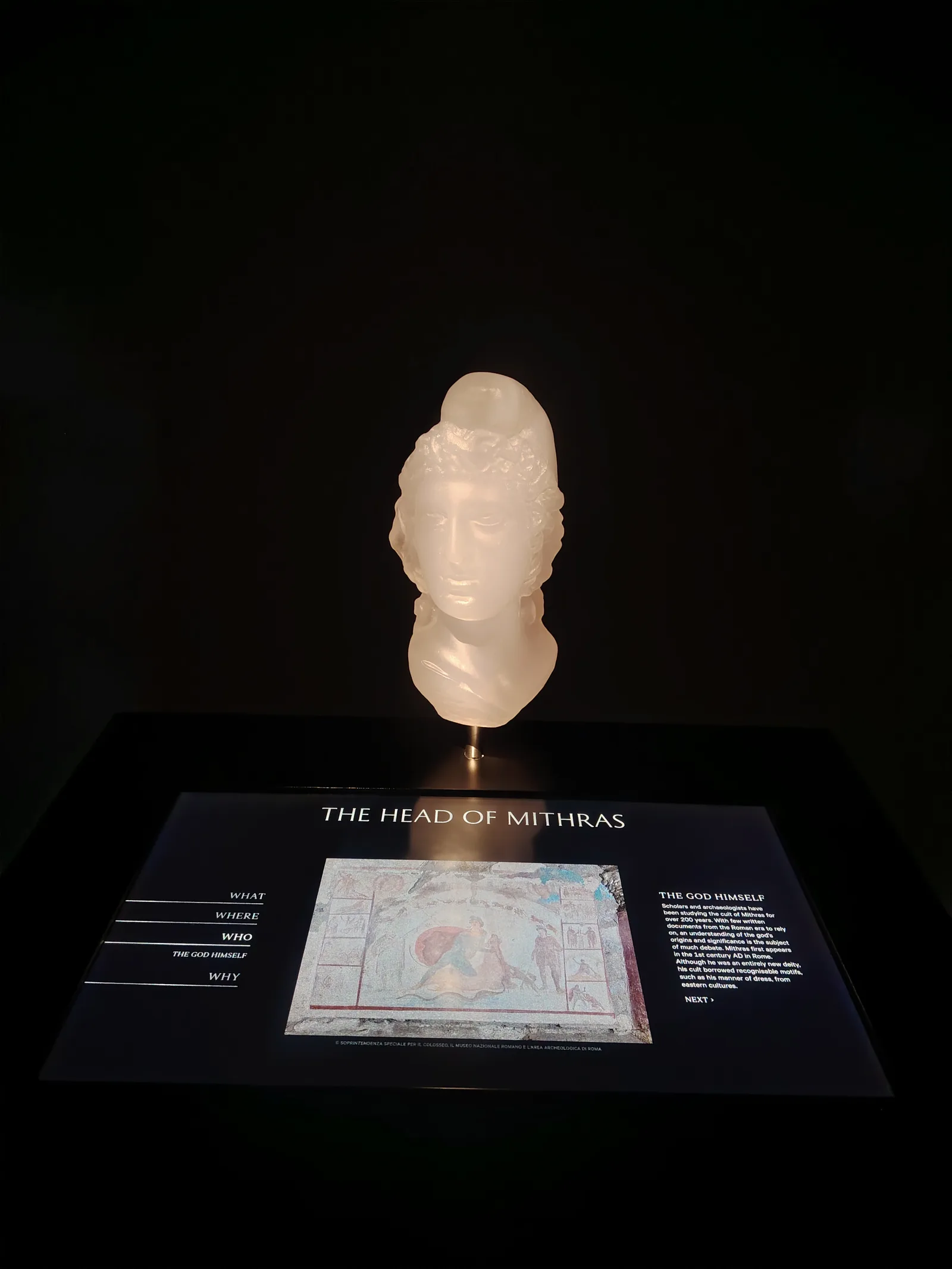 Atmosphere at London Mithraeum | Bloomberg SPACE London — travel photo