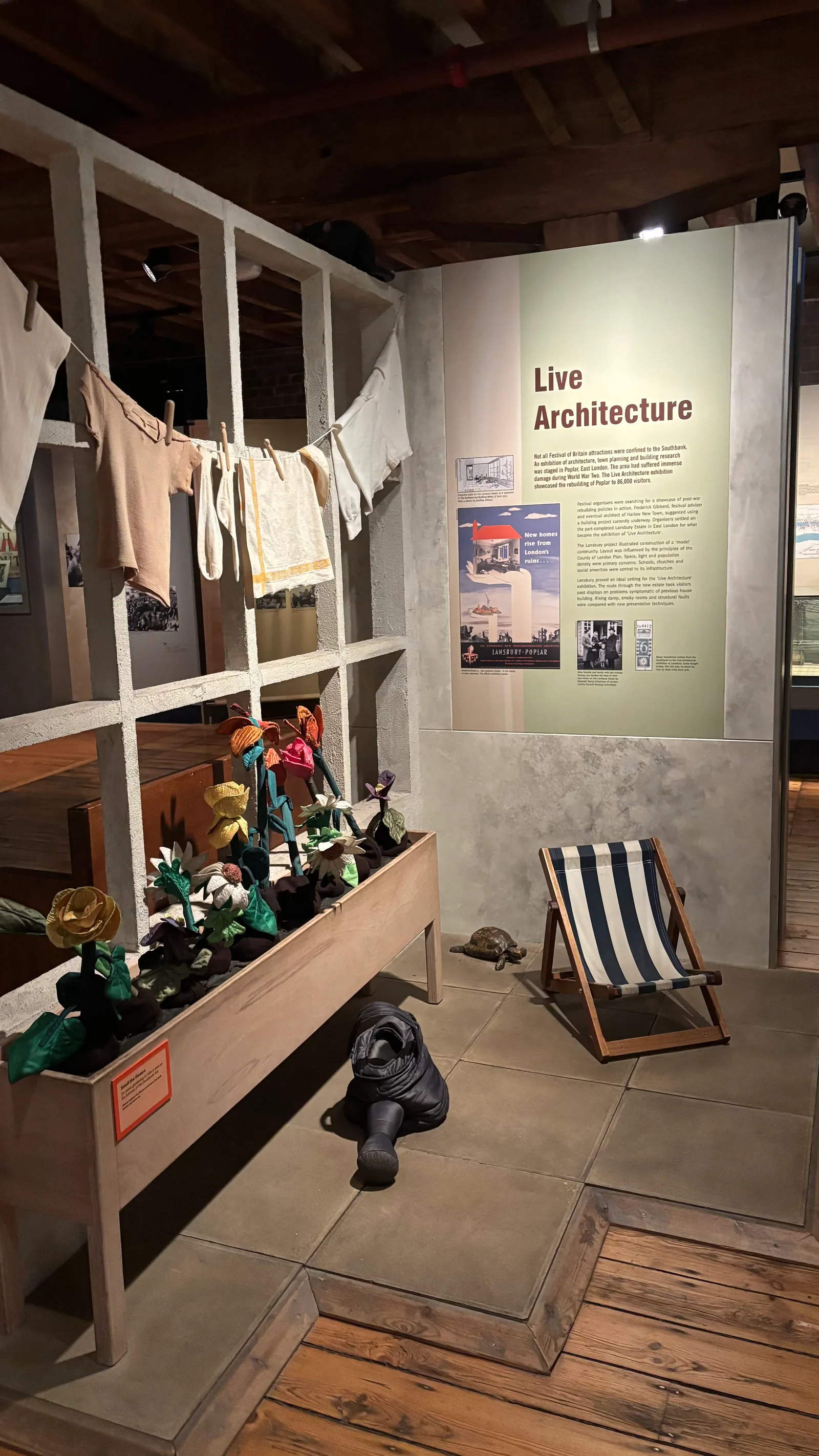 Main view at London Museum Docklands London — travel photo