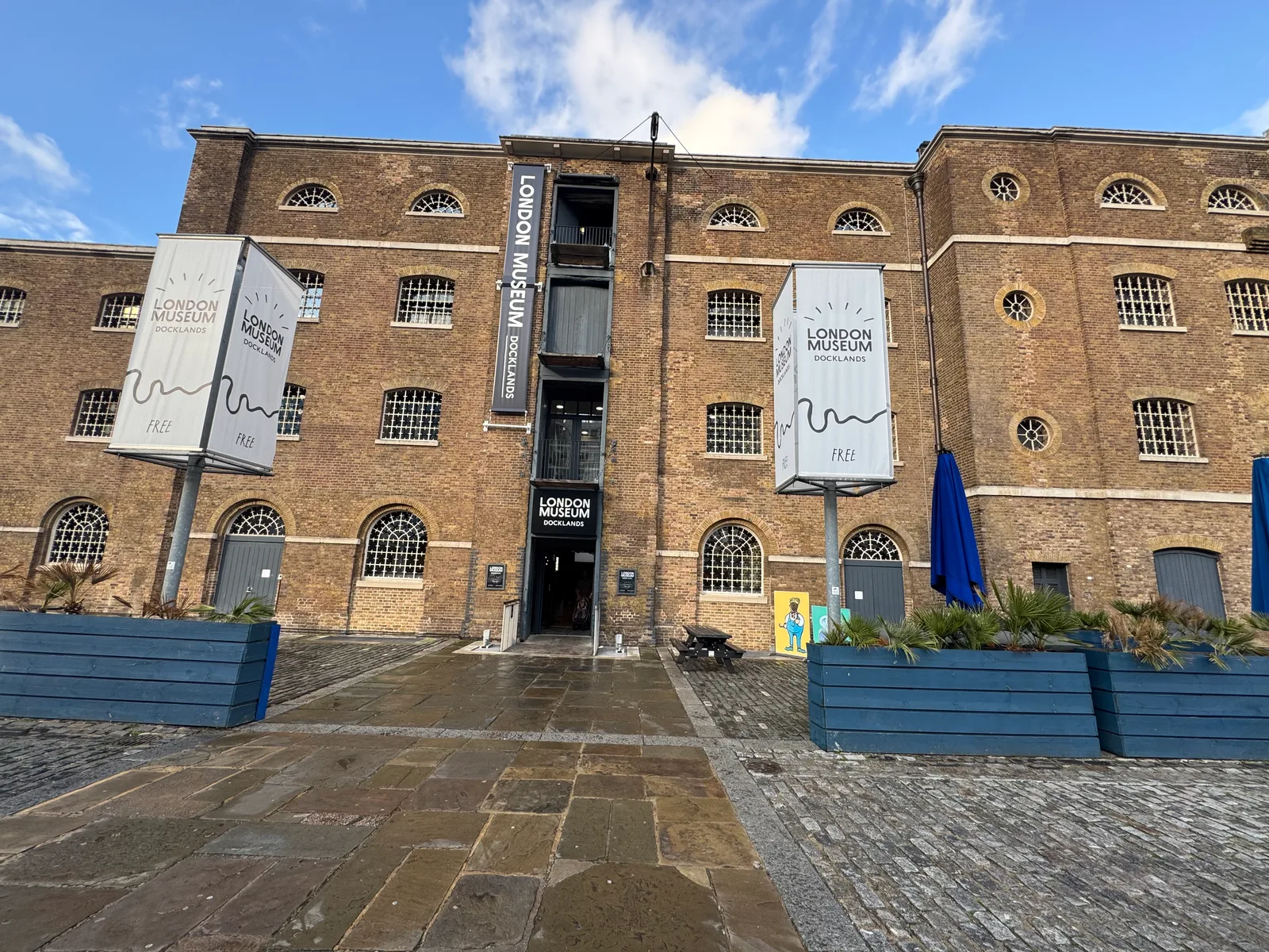 Interior at London Museum Docklands London — travel photo