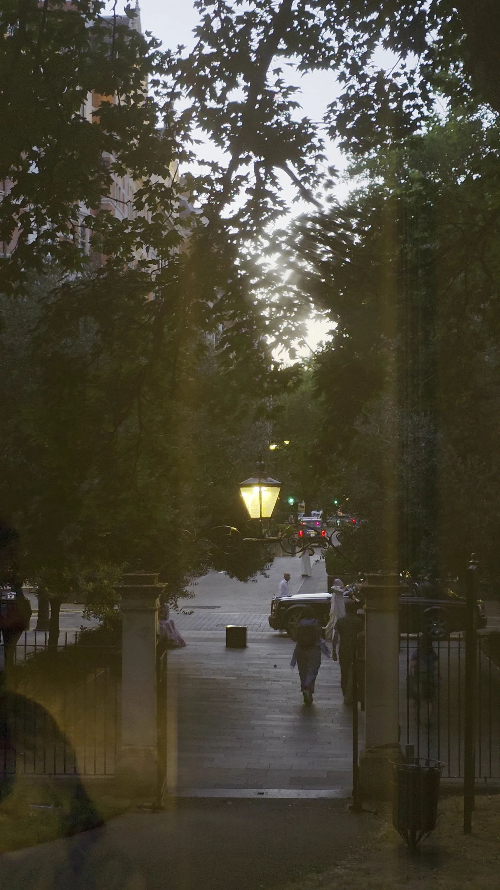Main view at Mount Street Gardens London — travel photo