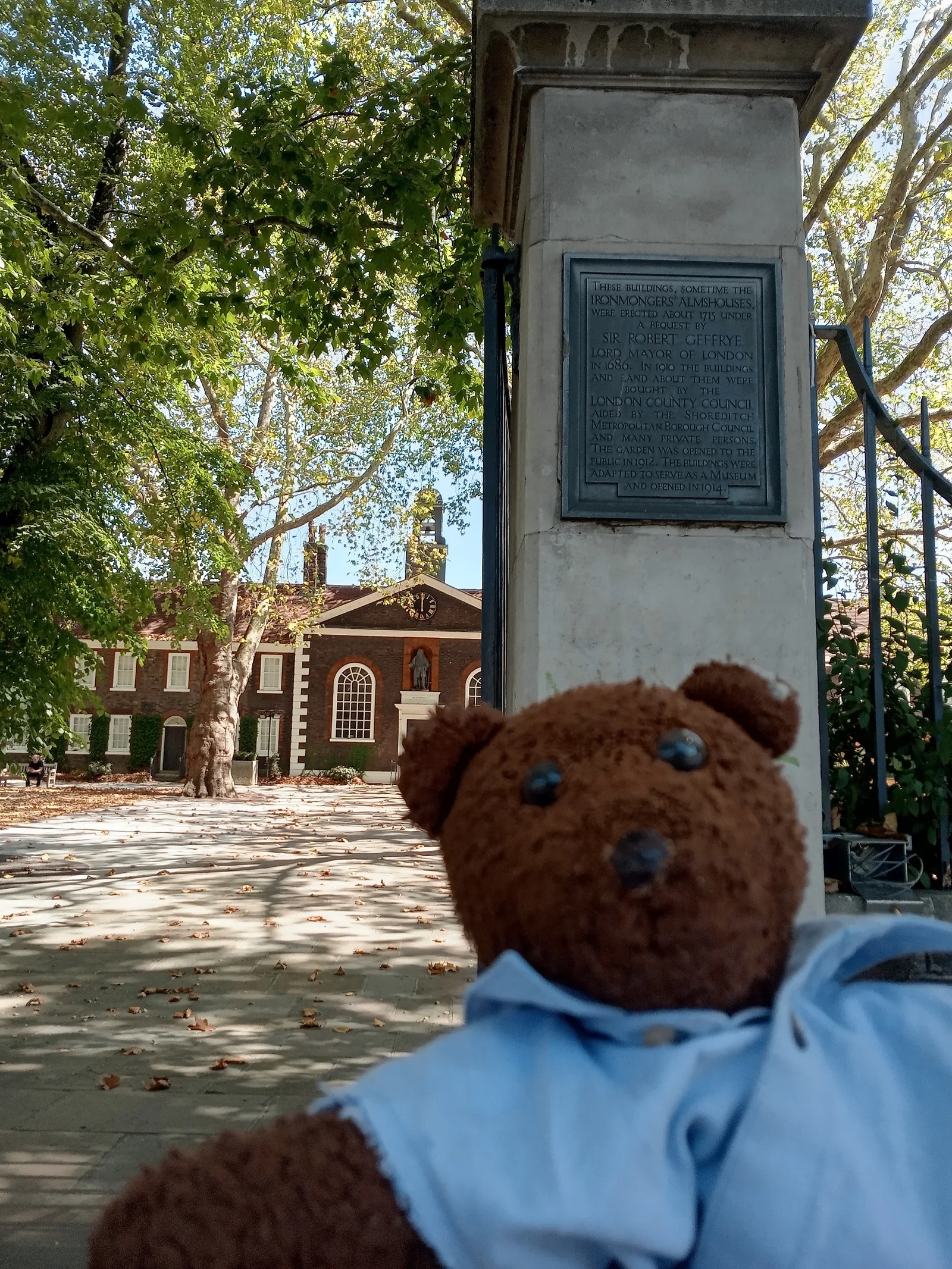 Main view at Museum of the Home London — travel photo
