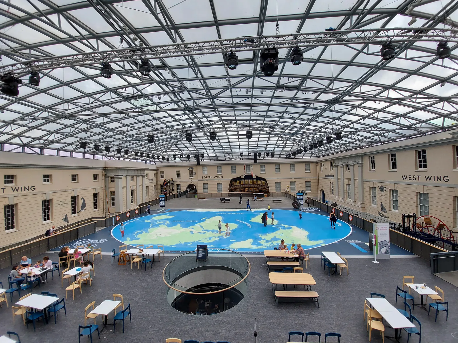Interior at National Maritime Museum London — travel photo