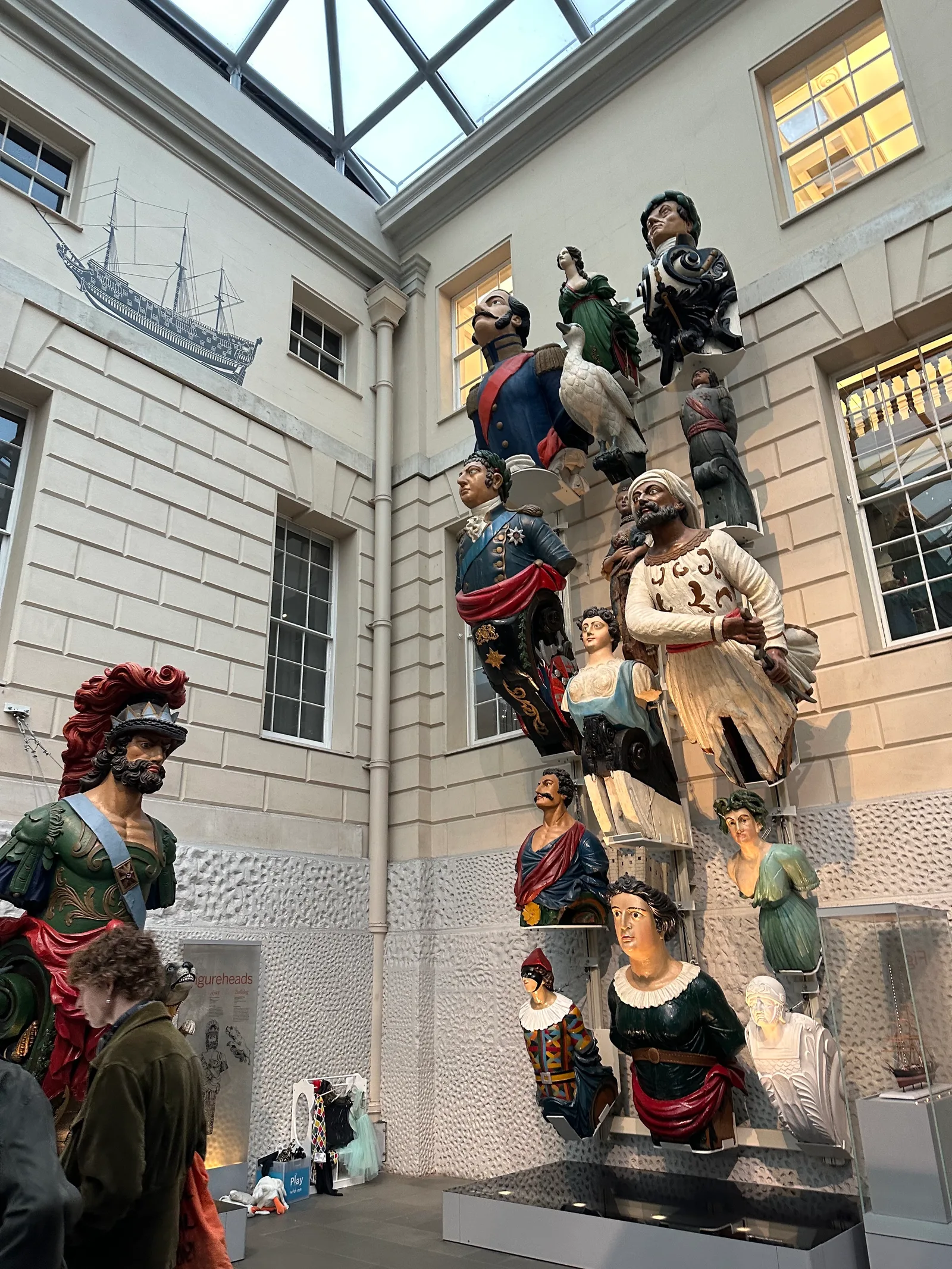 Details at National Maritime Museum London — travel photo