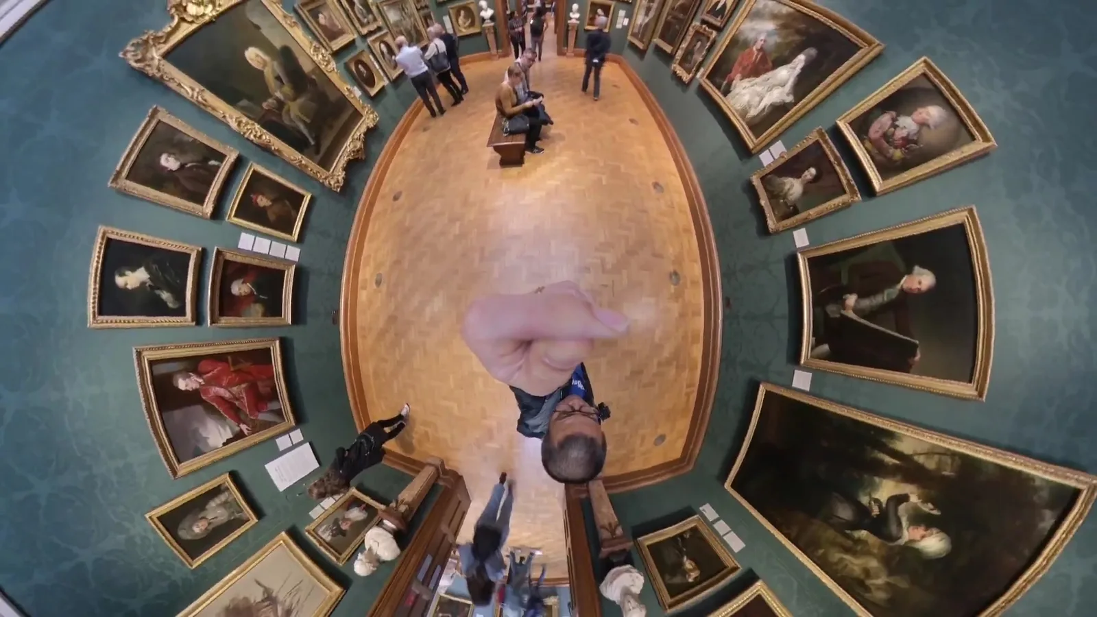 Main view at National Portrait Gallery London — travel photo