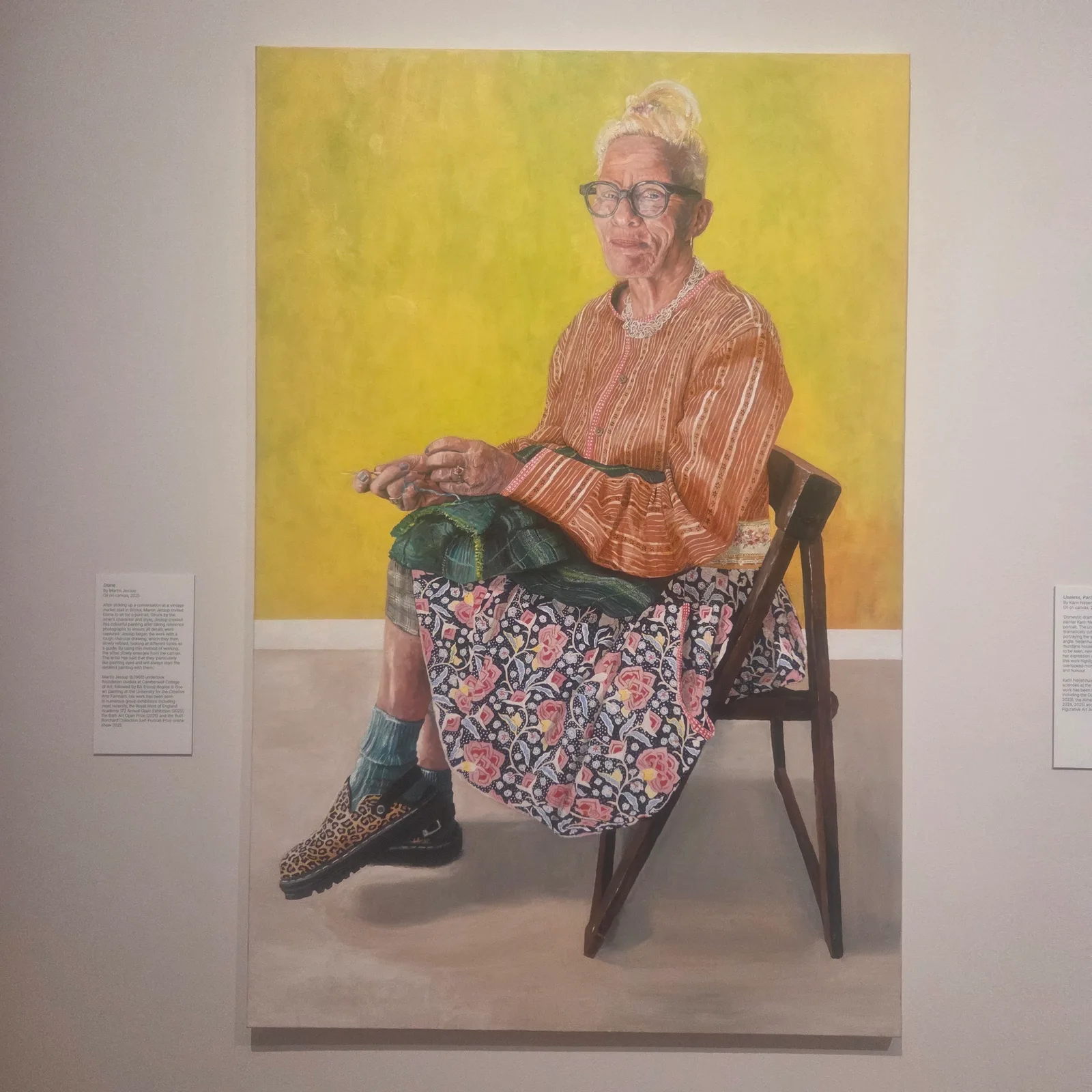 Details at National Portrait Gallery London — travel photo