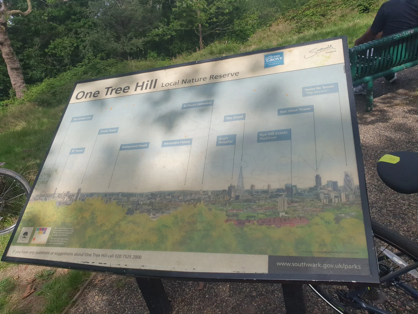Main view at One Tree Hill Park London — travel photo