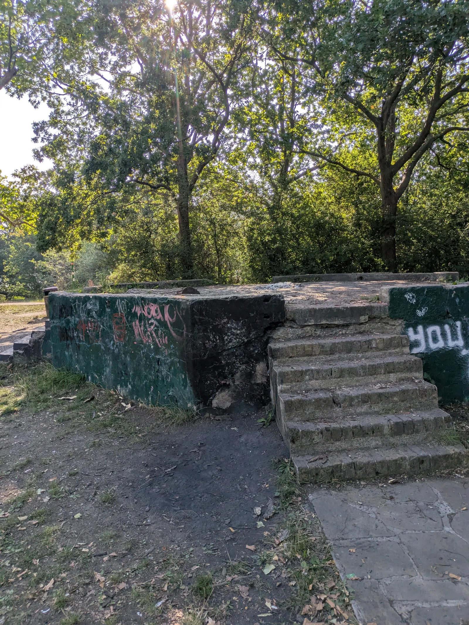 Atmosphere at One Tree Hill Park London — travel photo