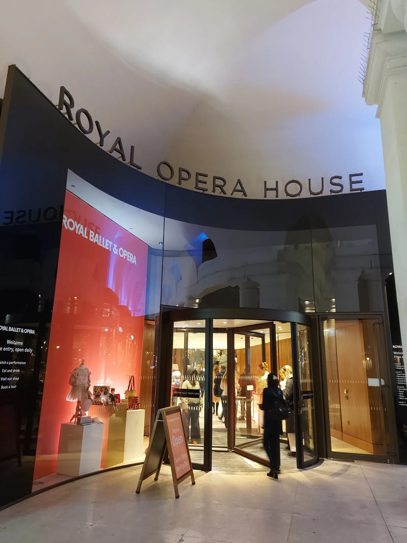 Details at Royal Ballet and Opera London — travel photo