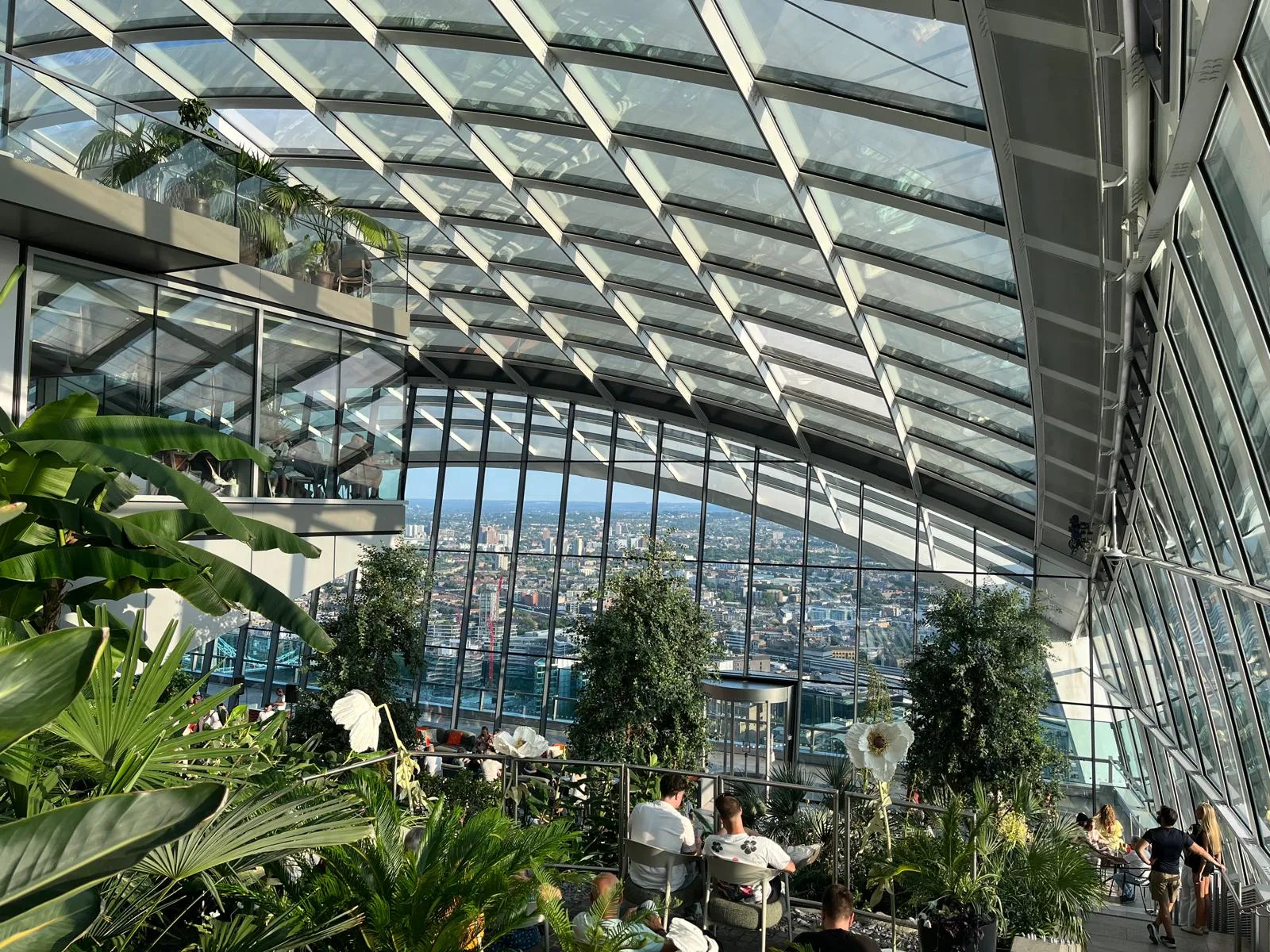 Main view at Sky Garden London — travel photo