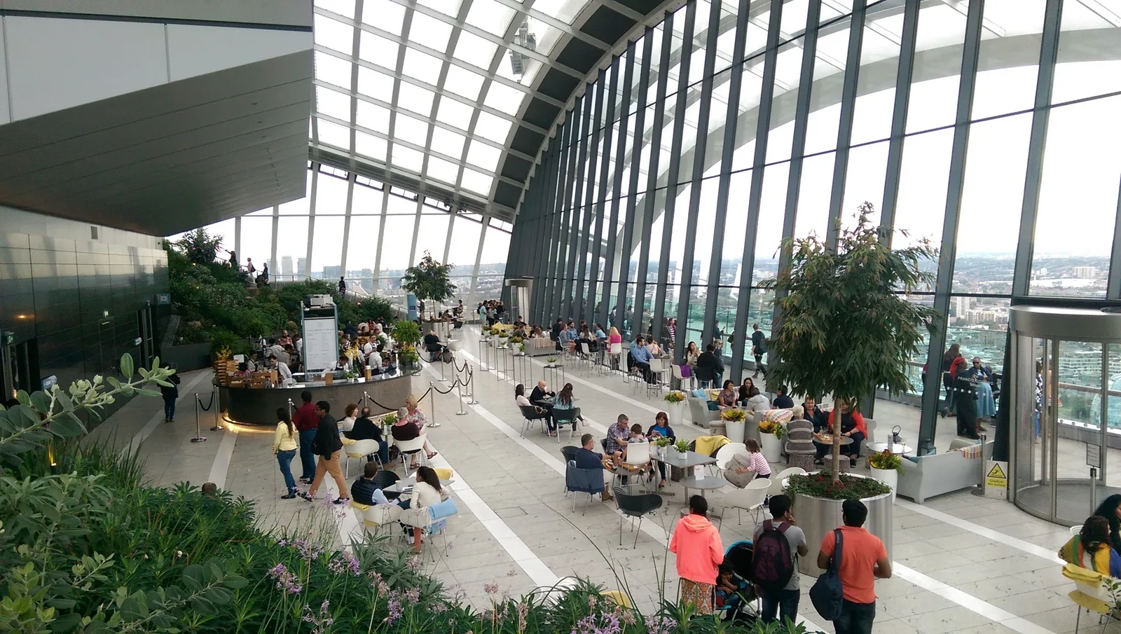 Interior at Sky Garden London — travel photo