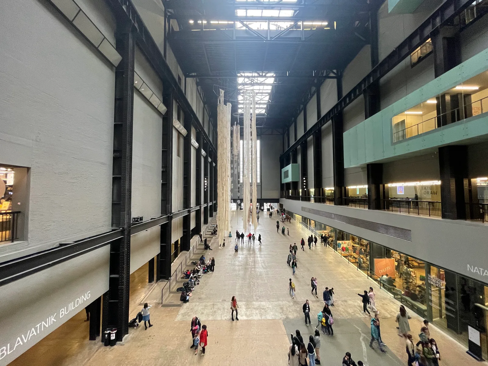 Interior at Tate Modern London — travel photo