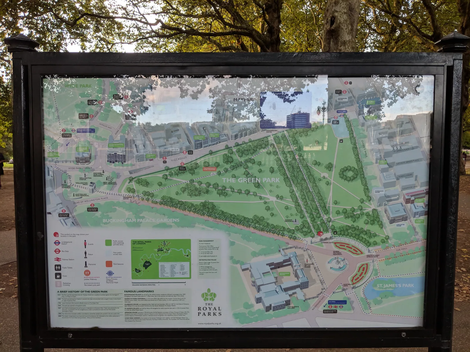 Interior at The Green Park London — travel photo
