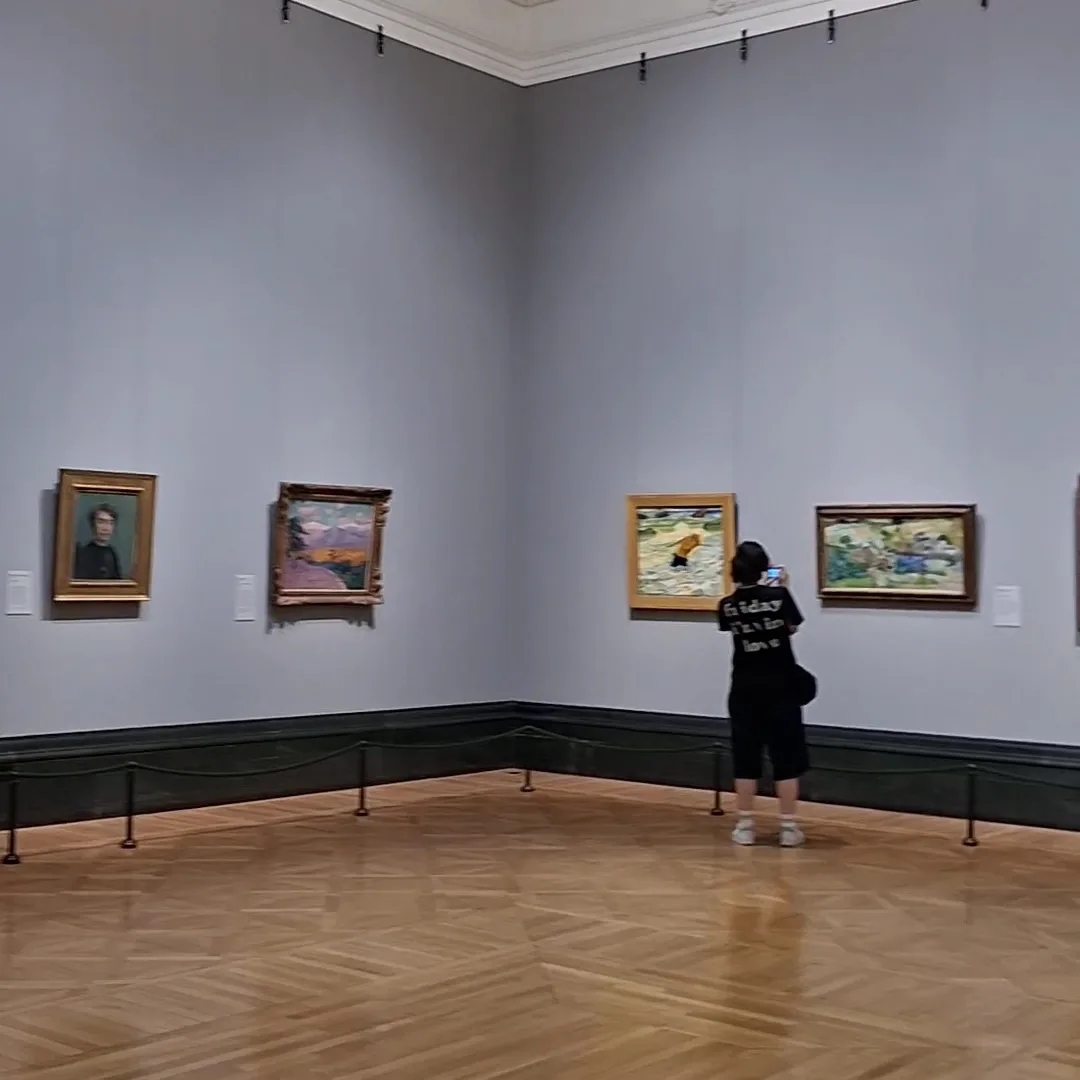 Main view at The National Gallery London — travel photo