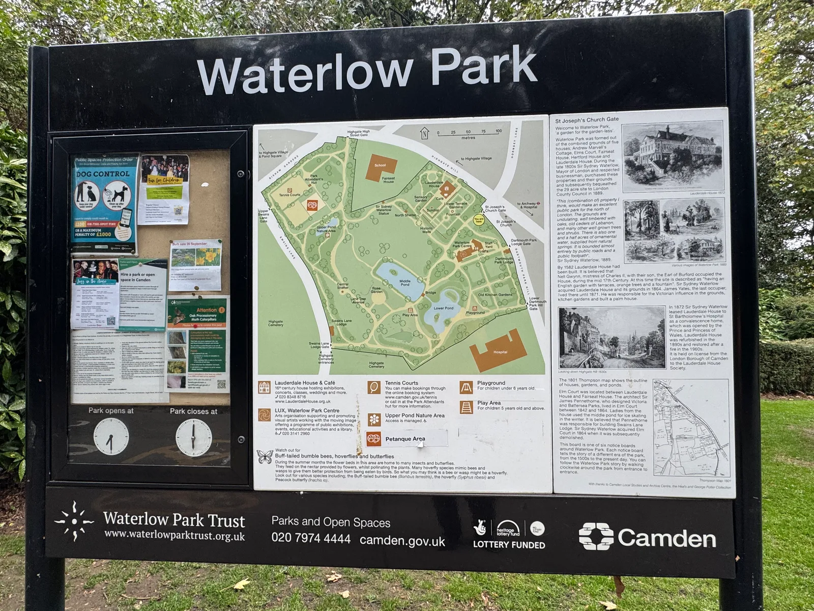 Interior at Waterlow Park London — travel photo
