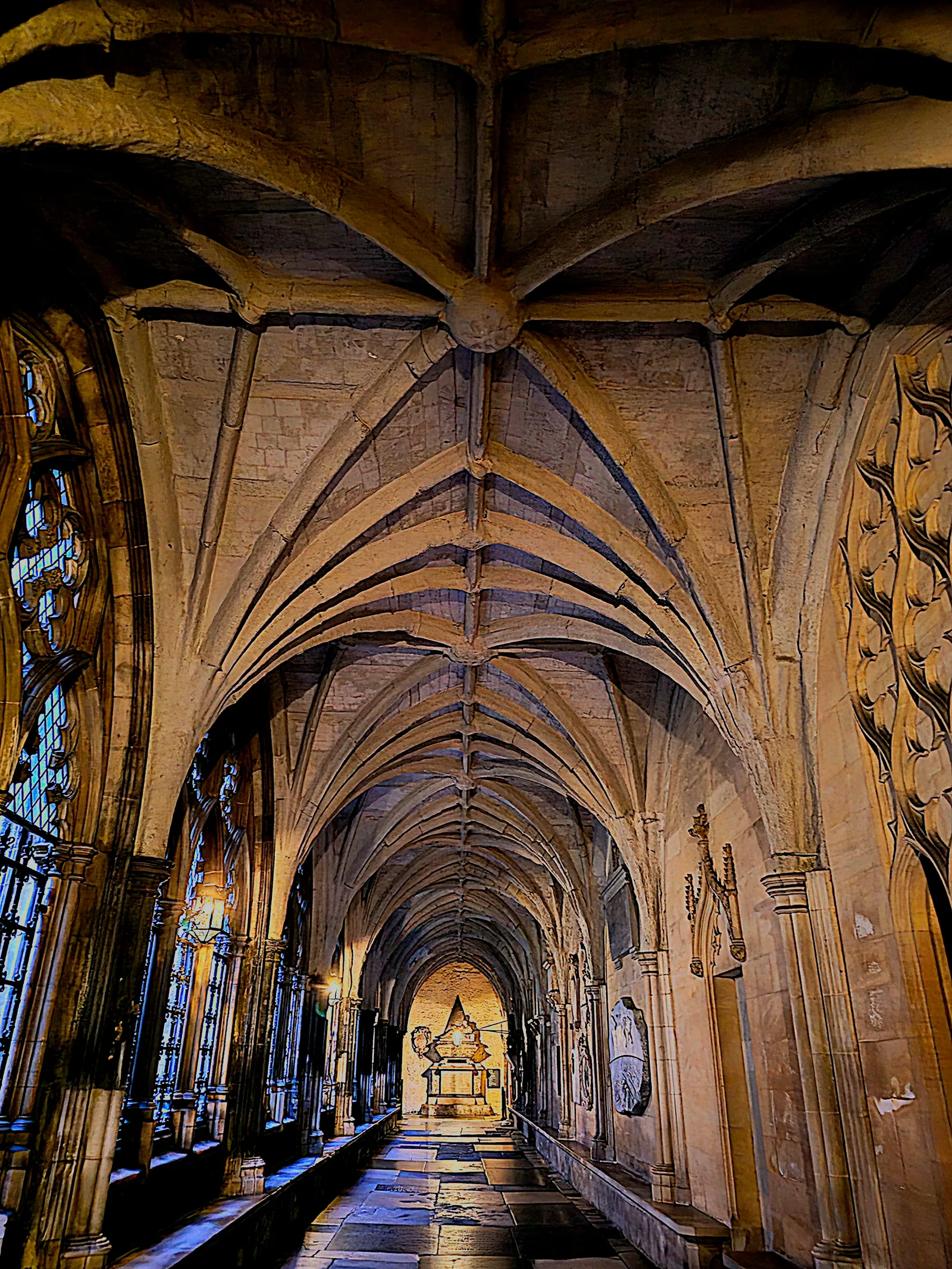 Interior at Westminster Abbey London — travel photo