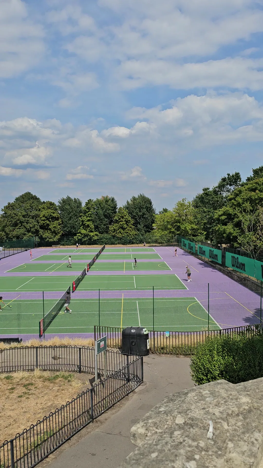 Main view at Wimbledon Park London — travel photo