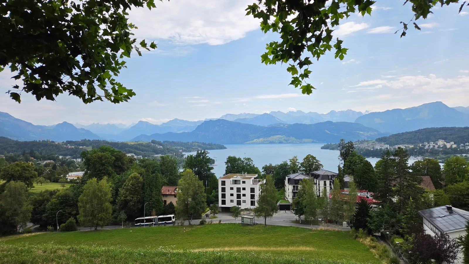 Details at Dreilindenpark (Konsipark) Lucerne — travel photo
