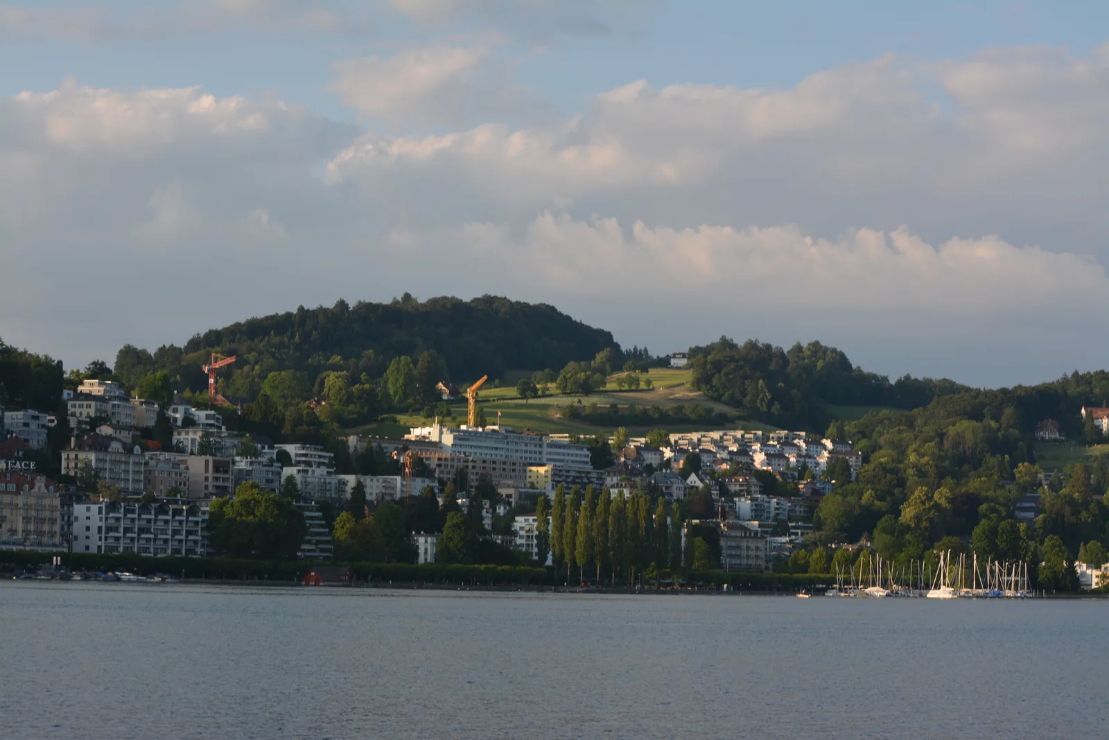 Atmosphere at Europaplatz Lucerne — travel photo