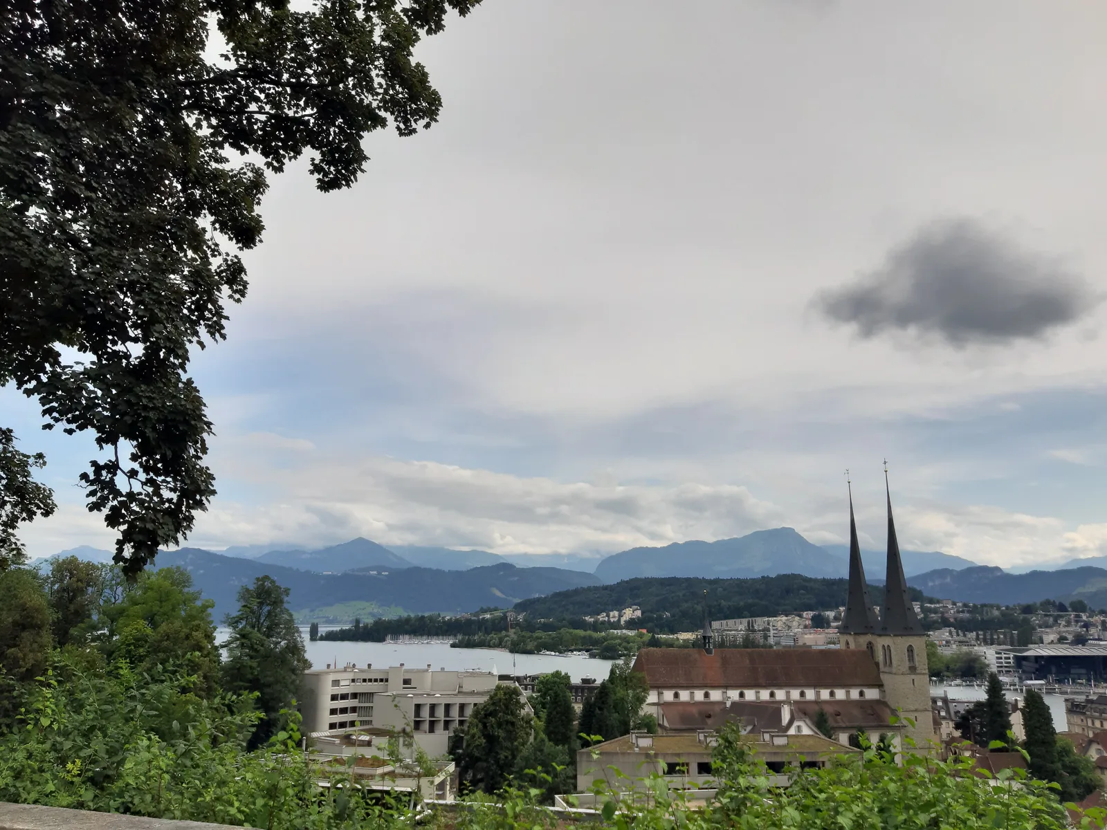 Atmosphere at Felsberg Park Lucerne — travel photo