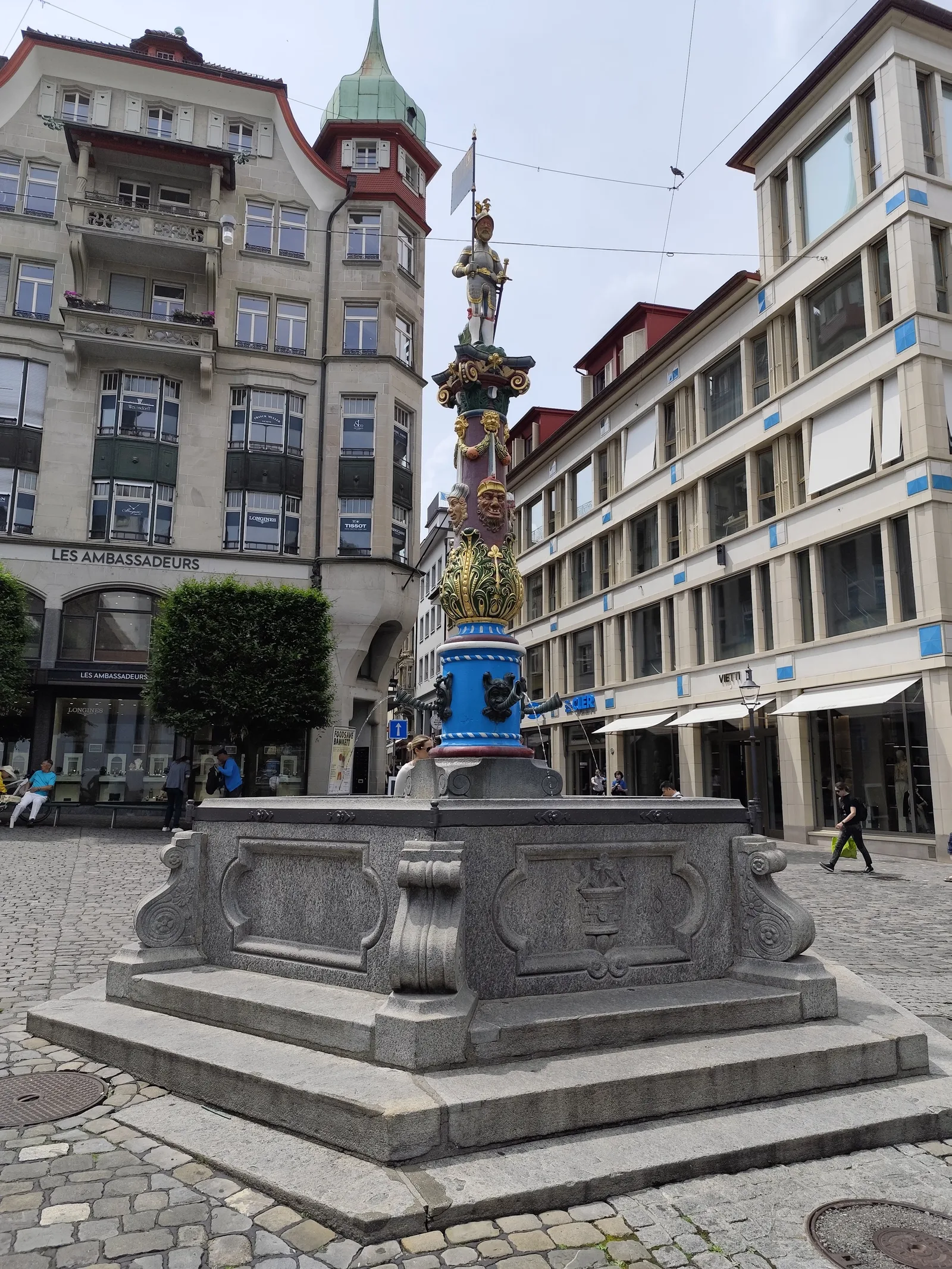 Interior at Fritschibrunnen Lucerne — travel photo
