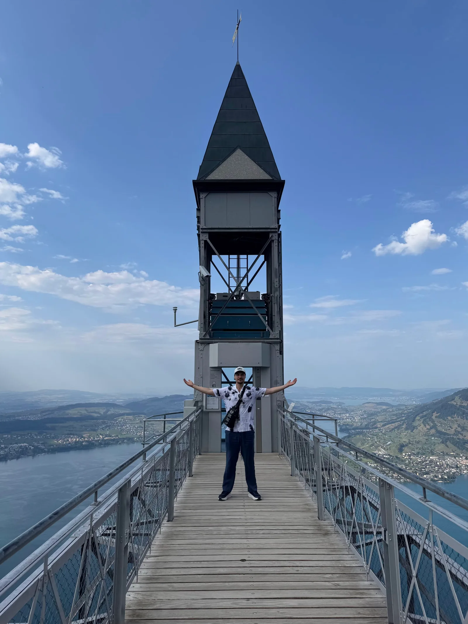 Atmosphere at Hammetschwand Elevator Lucerne — travel photo