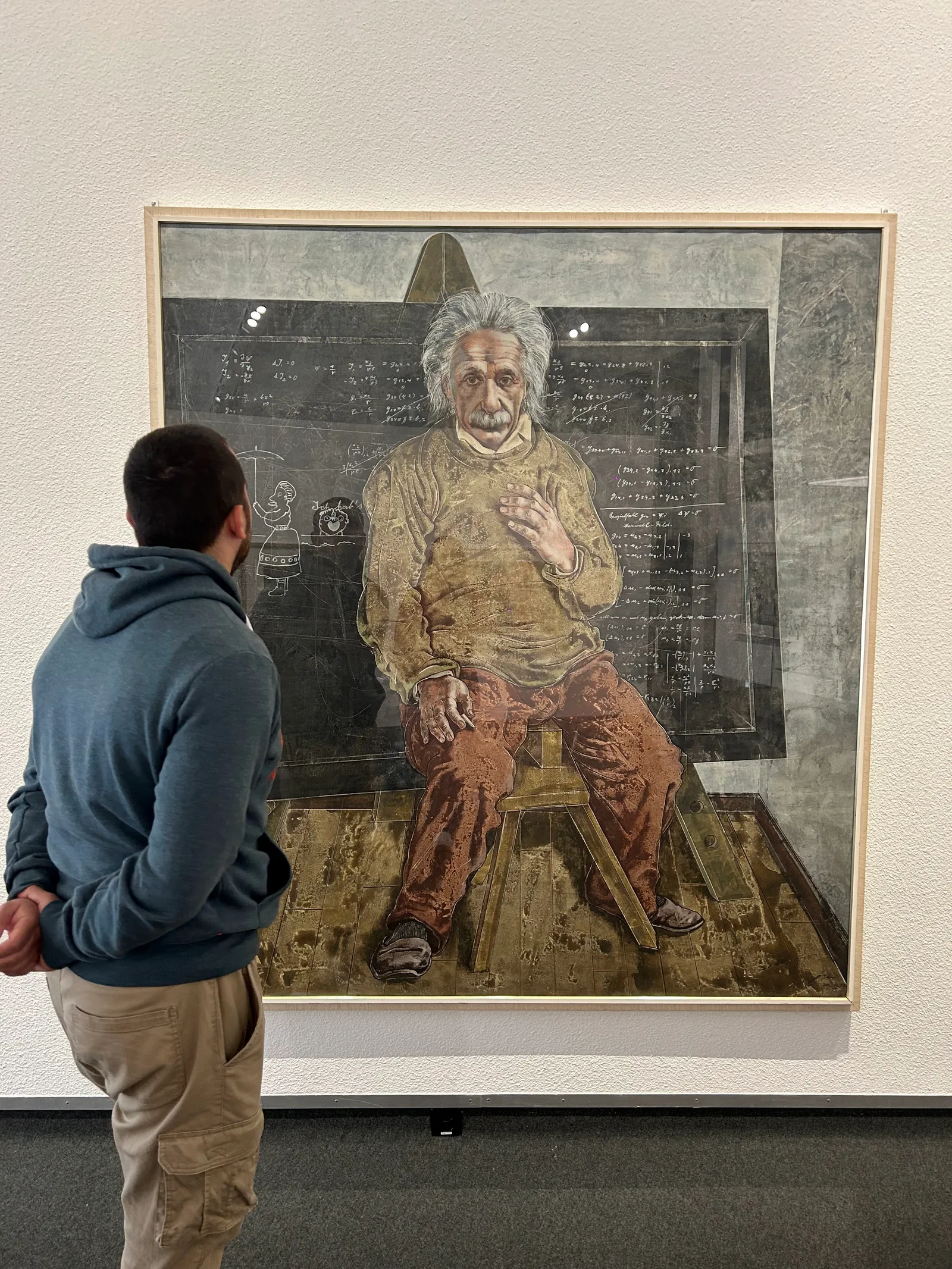 Atmosphere at Hans Erni Museum Lucerne — travel photo