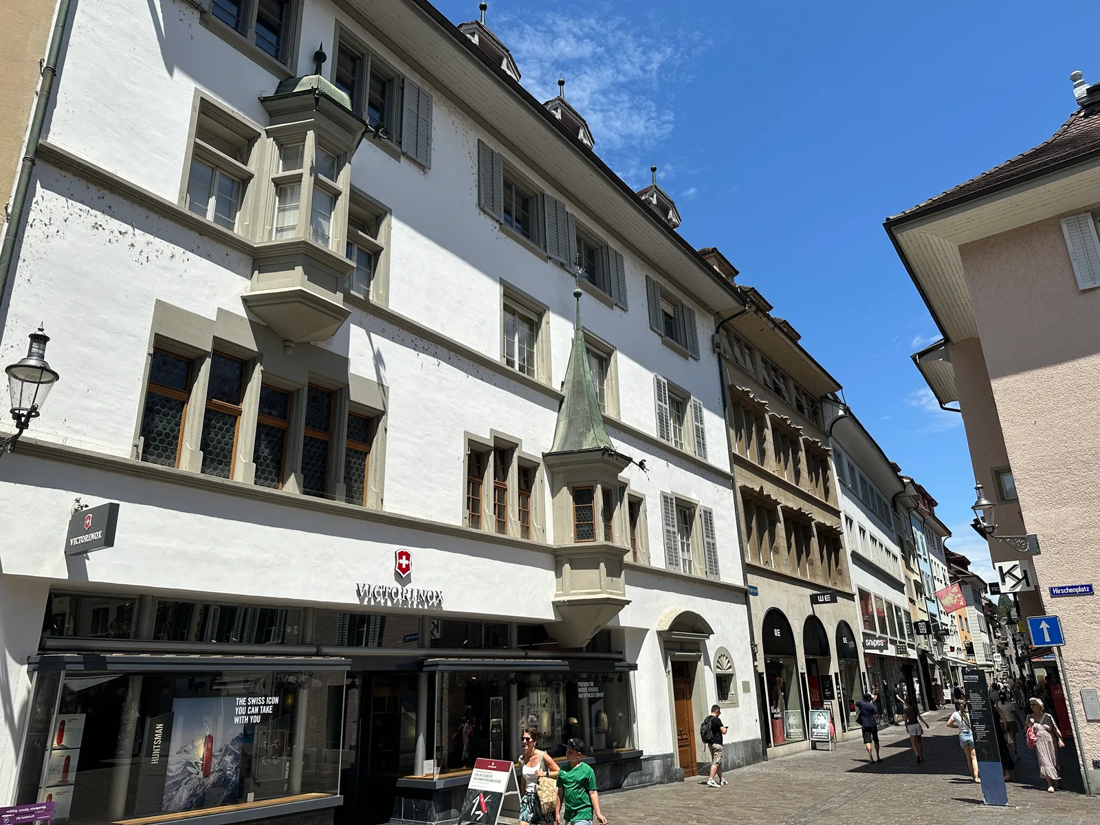 Interior at Hirschenplatz Lucerne — travel photo