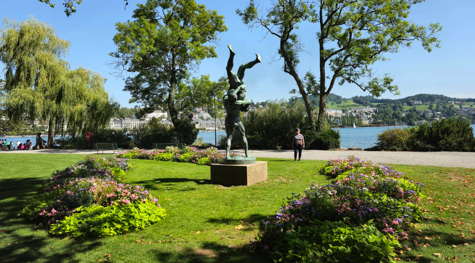 Atmosphere at Inseli-Park Lucerne — travel photo