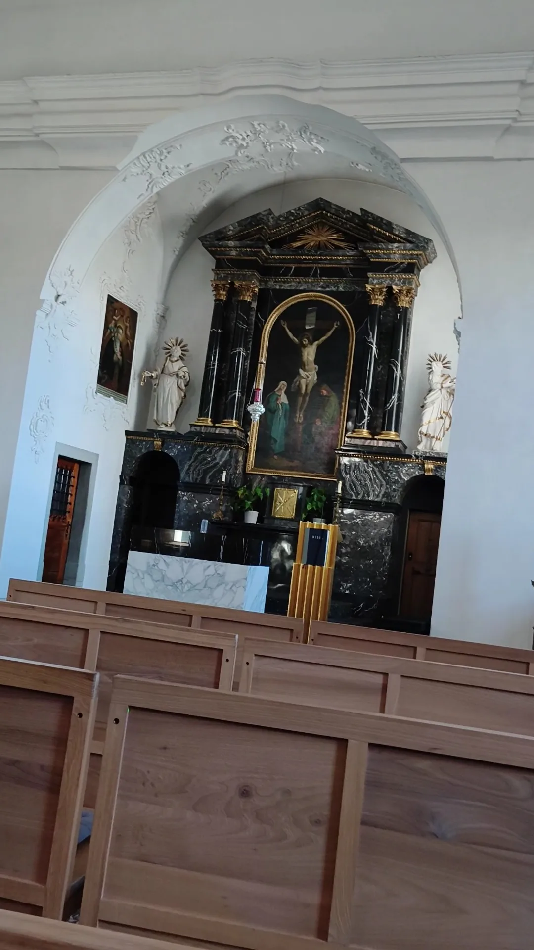 Details at Jesuitenkirche Luzern Lucerne — travel photo
