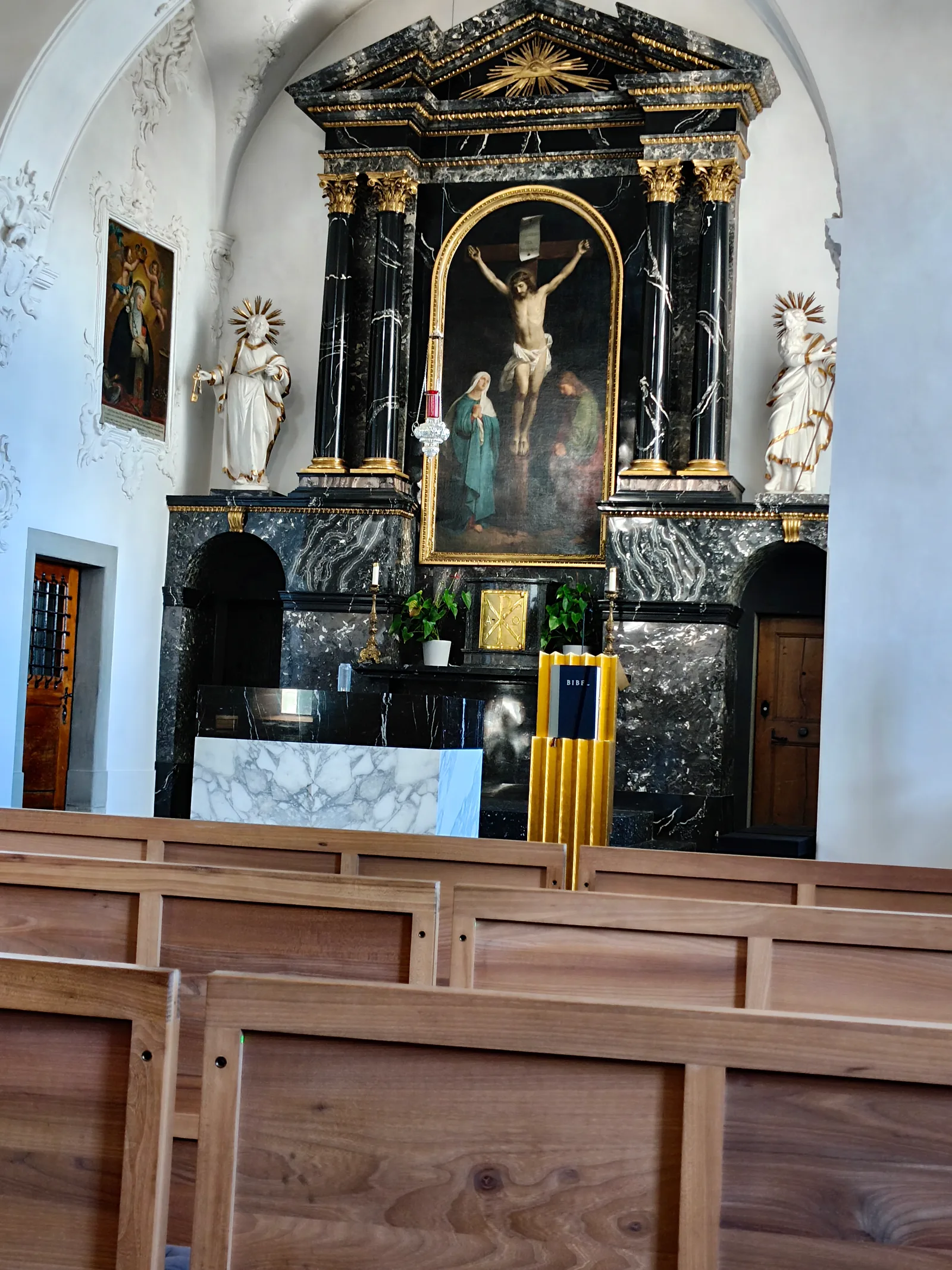 Atmosphere at Jesuitenkirche Luzern Lucerne — travel photo
