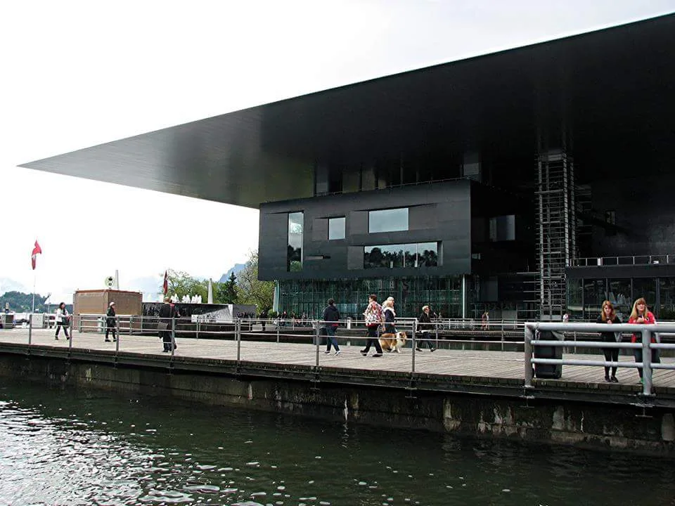 Interior at Kunstmuseum Luzern Lucerne — travel photo