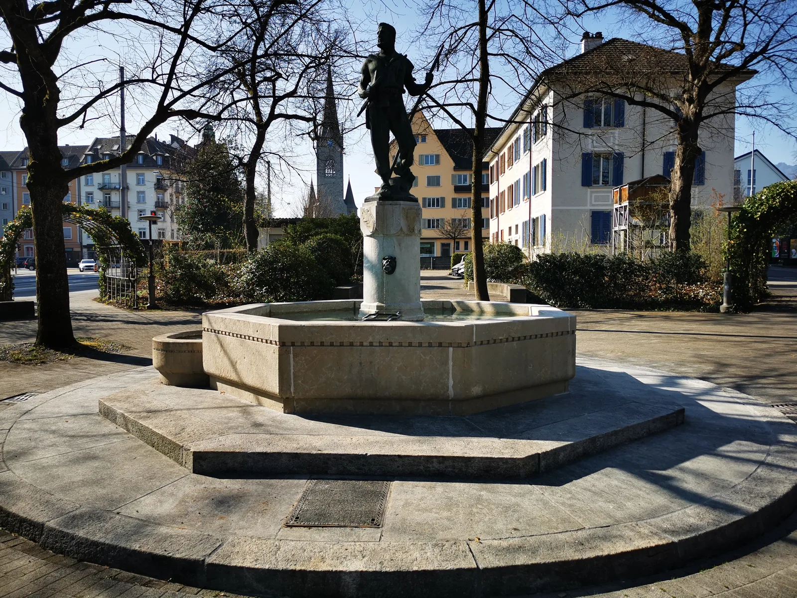 Interior at Lindengarten Lucerne — travel photo