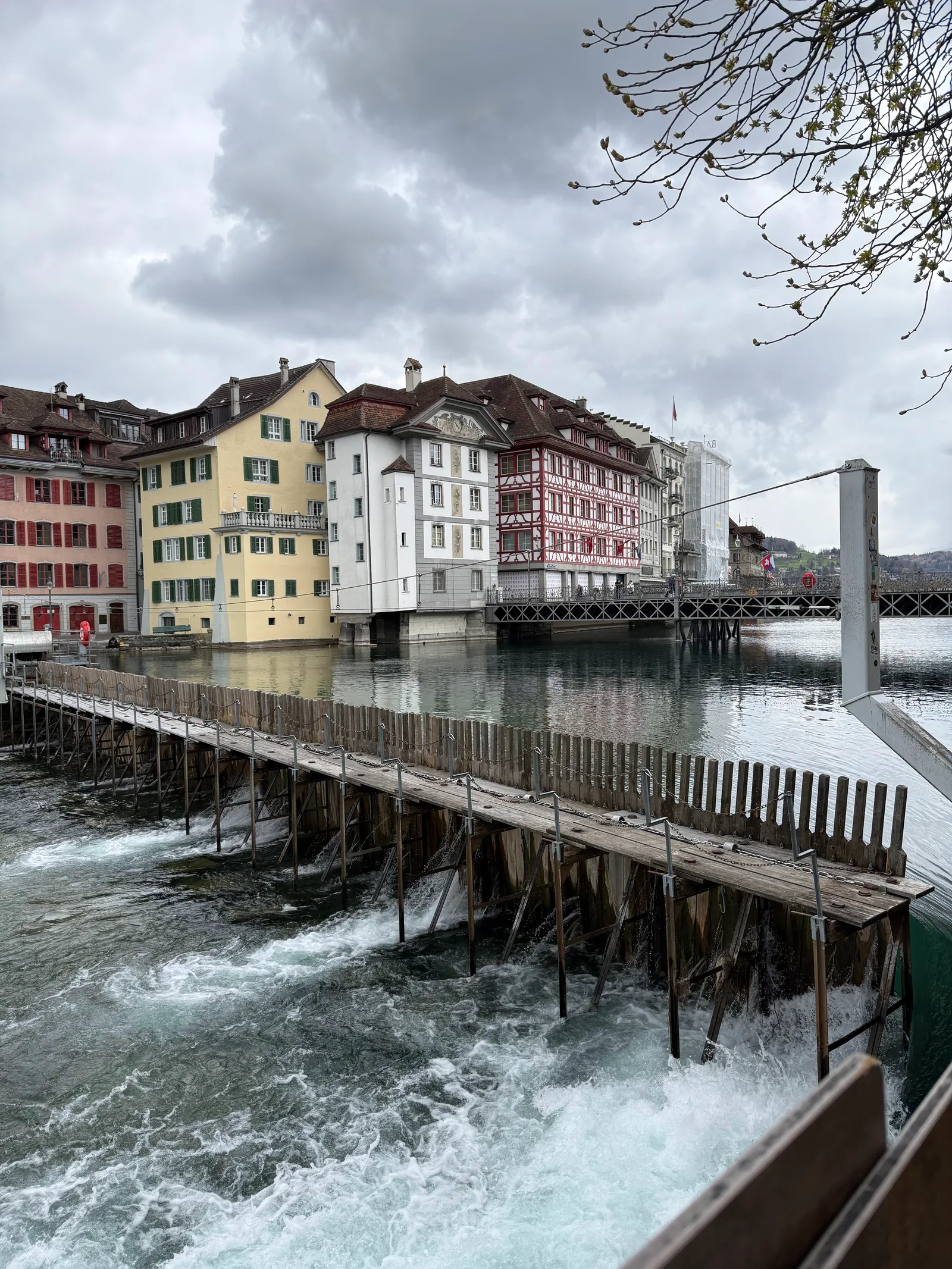 Atmosphere at Lucerne Needle Dam Lucerne — travel photo