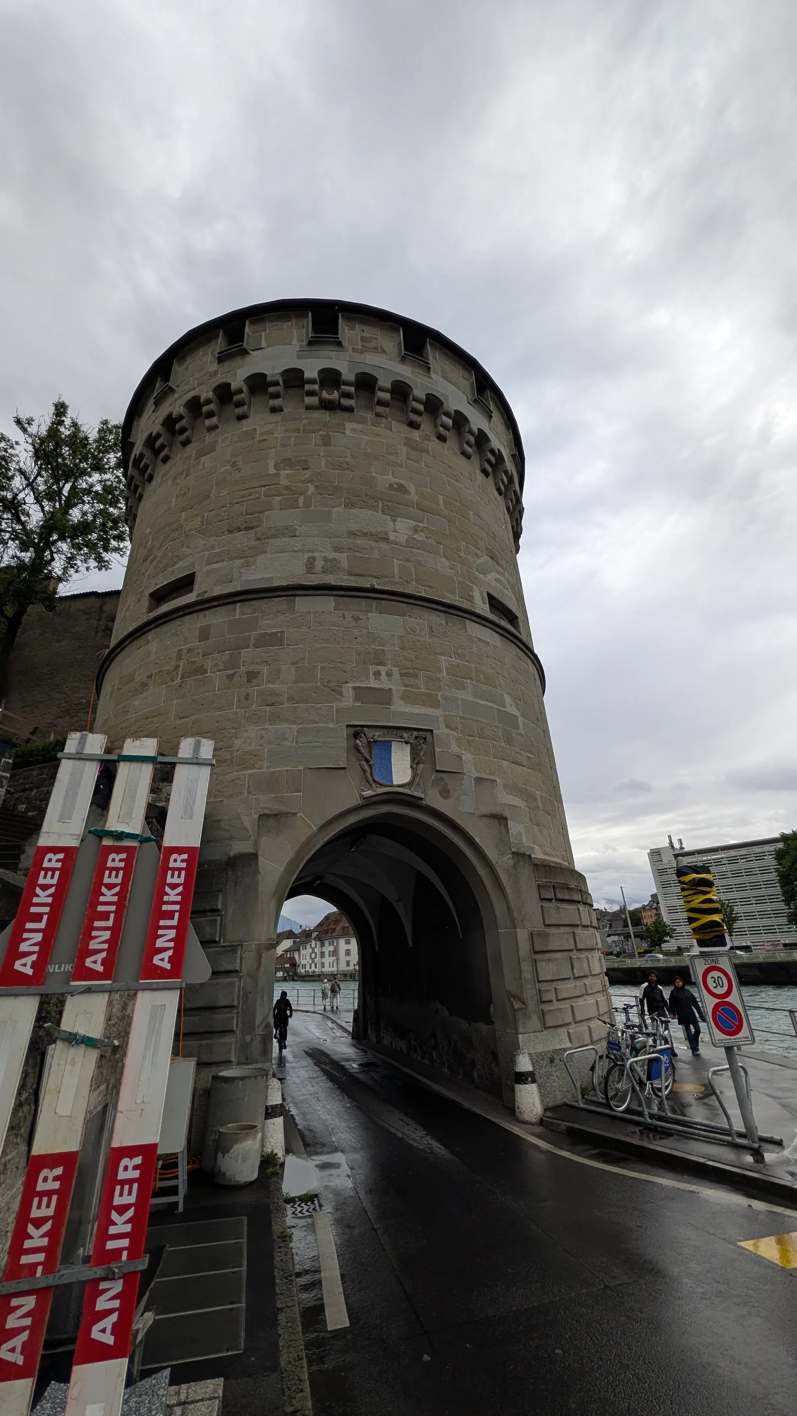 Details at Luegislandturm Lucerne — travel photo