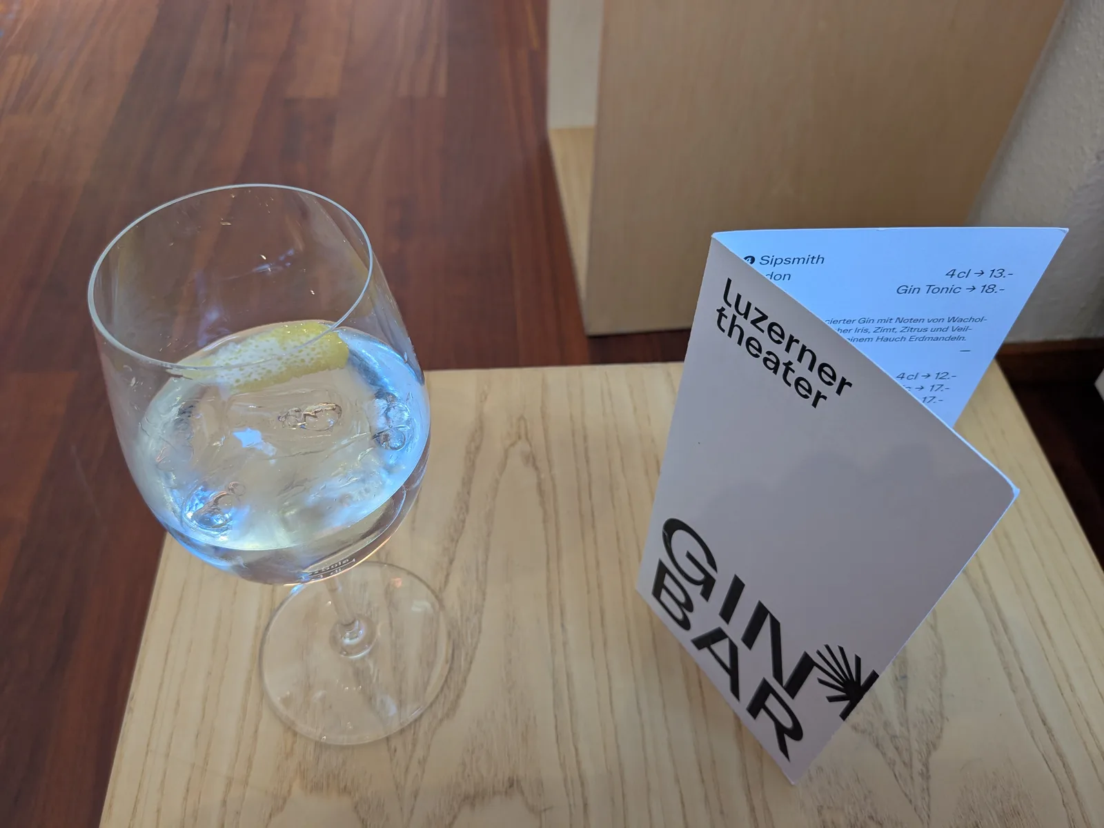 Atmosphere at Luzerner Theater Lucerne — travel photo