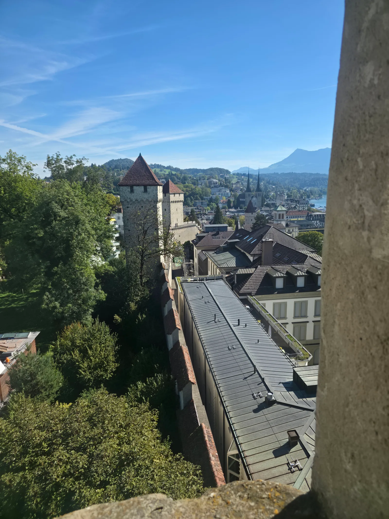 Main view at Panorama Terrace Lucerne — travel photo