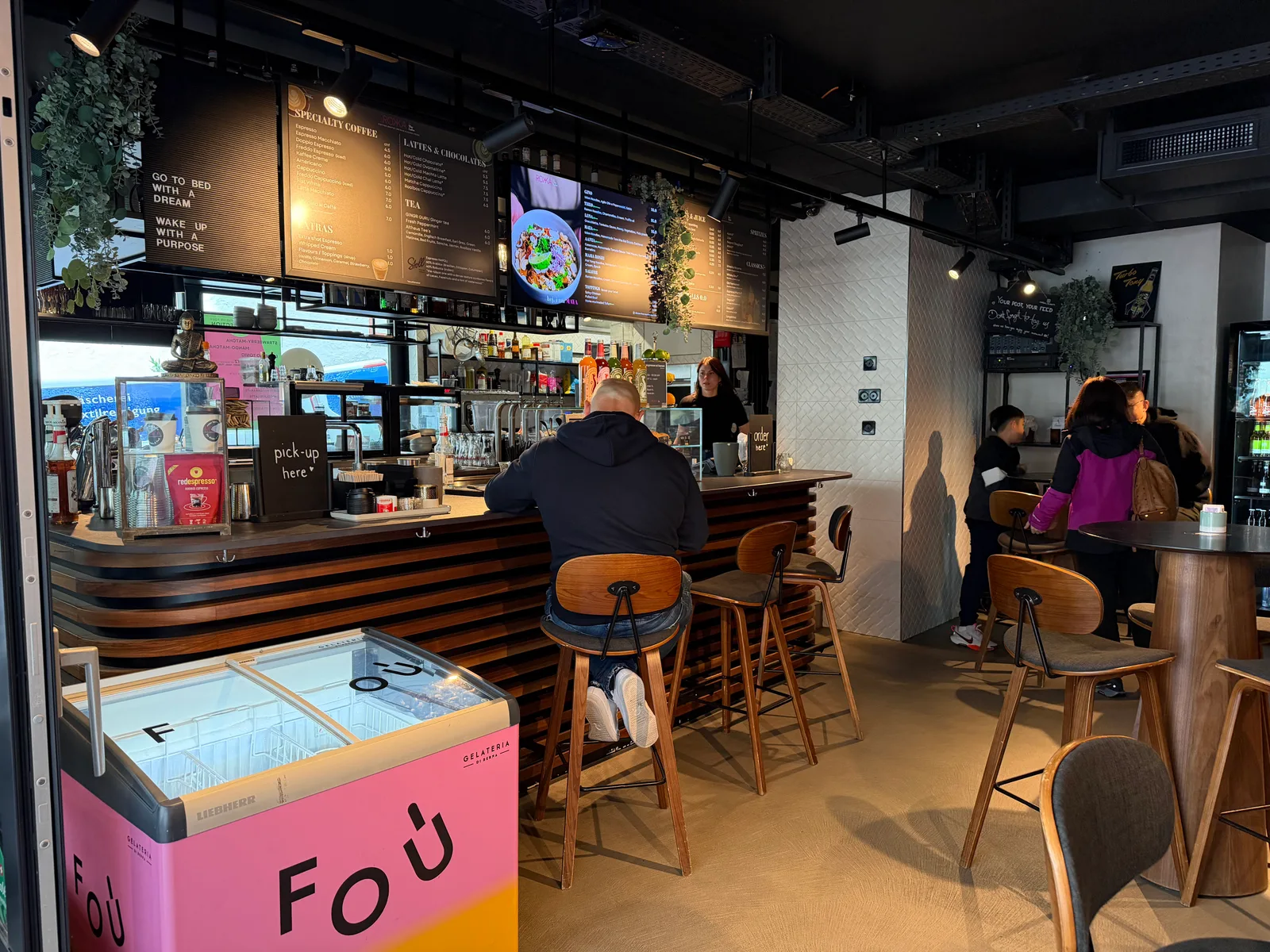Main view at ROKKA Café I Bar I Fusion Food Lucerne — travel photo