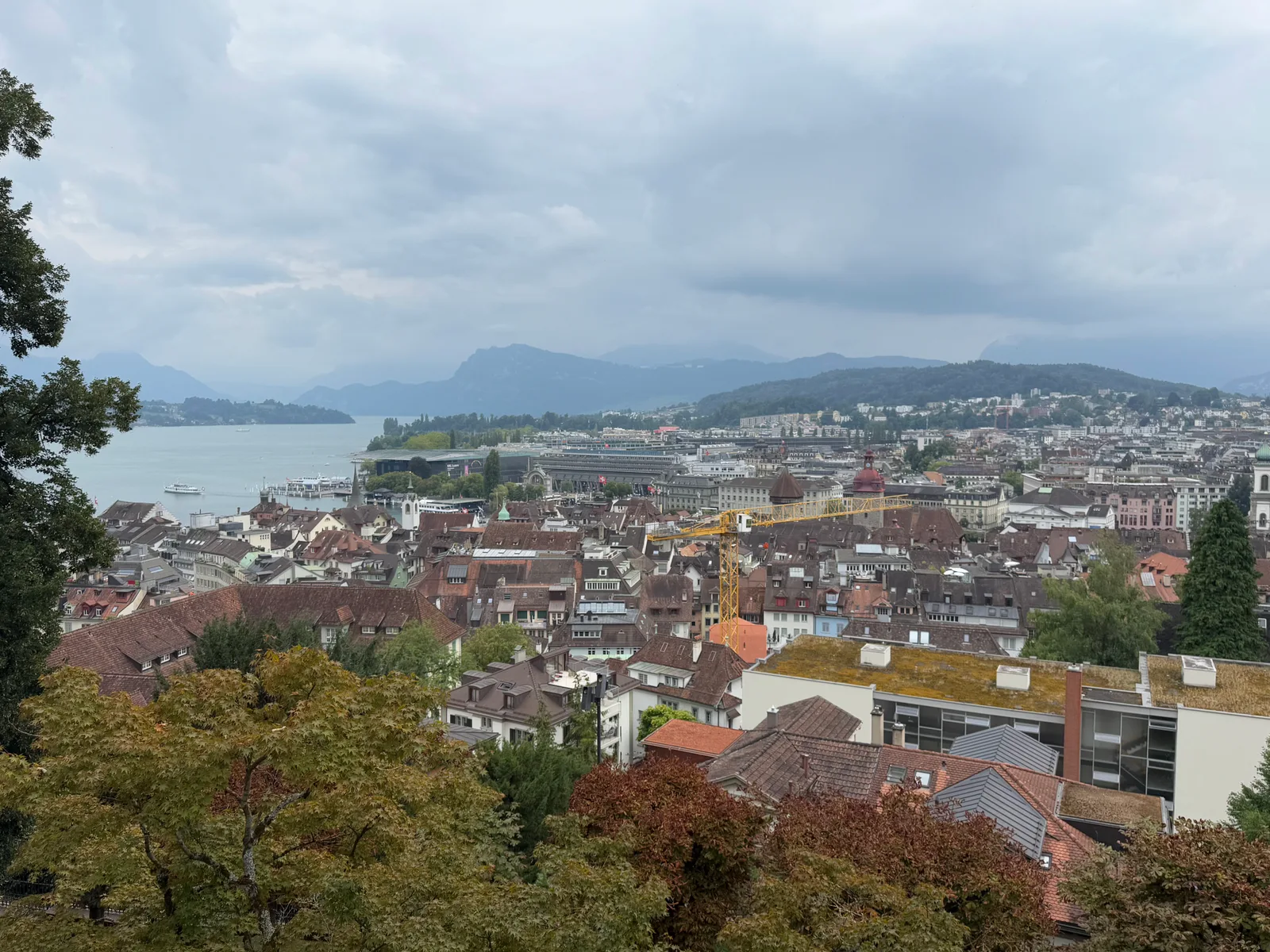 Interior at Schirmerturm Lucerne — travel photo