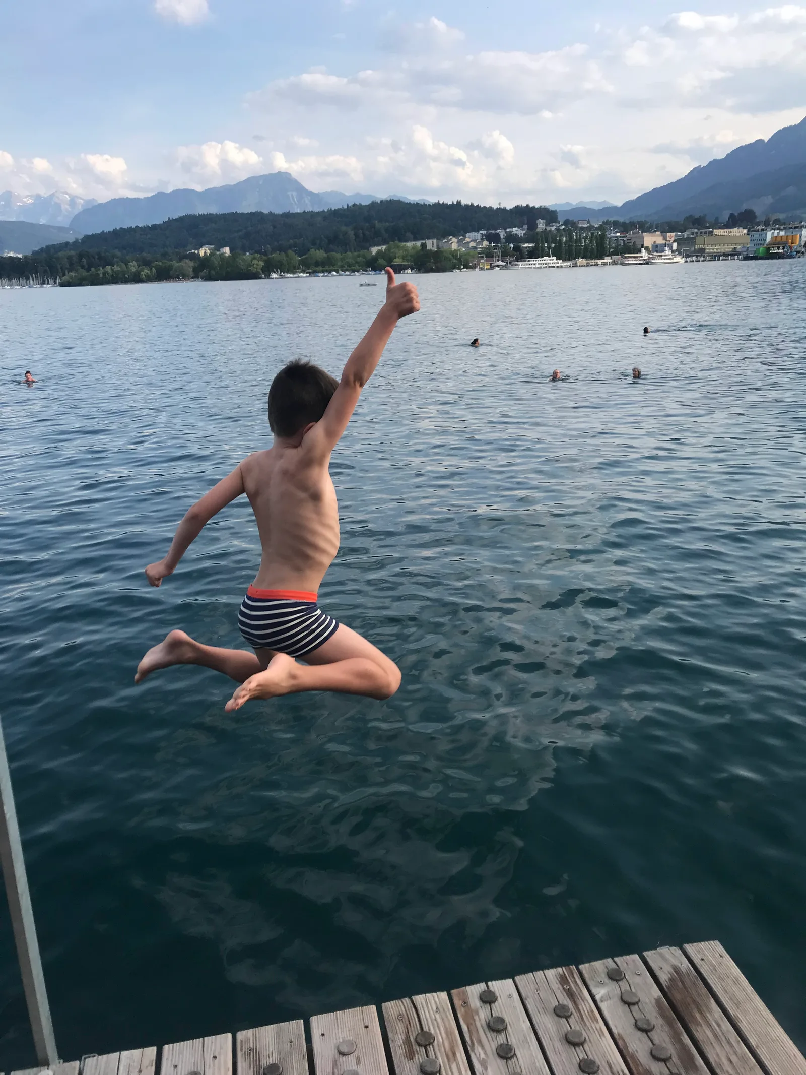 Interior at Seebad Luzern Lucerne — travel photo