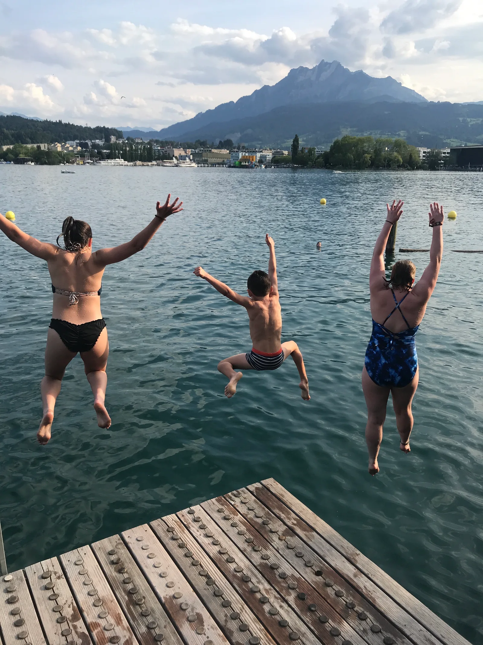 Details at Seebad Luzern Lucerne — travel photo
