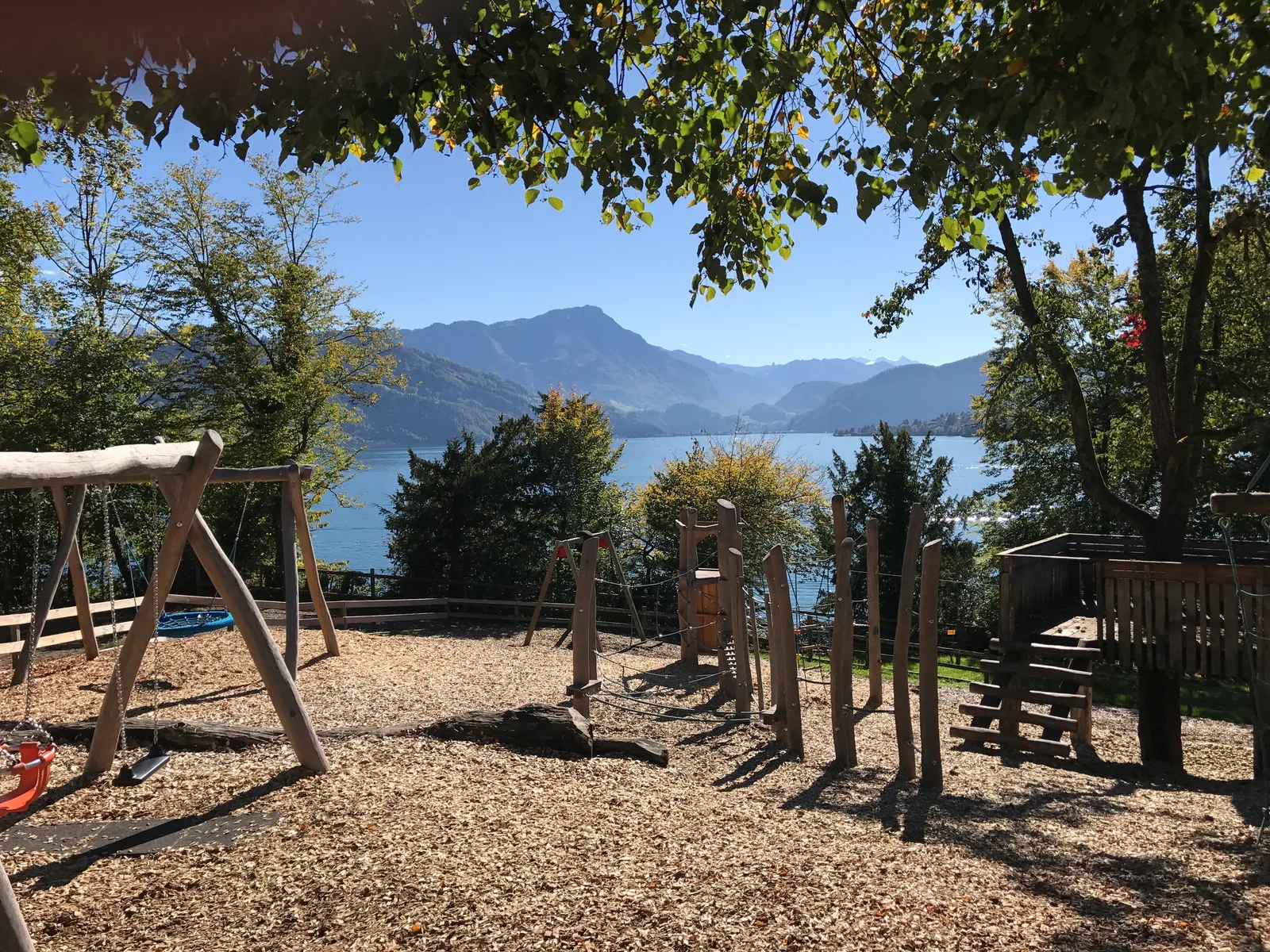 Interior at Spielplatz Meggenhorn Lucerne — travel photo