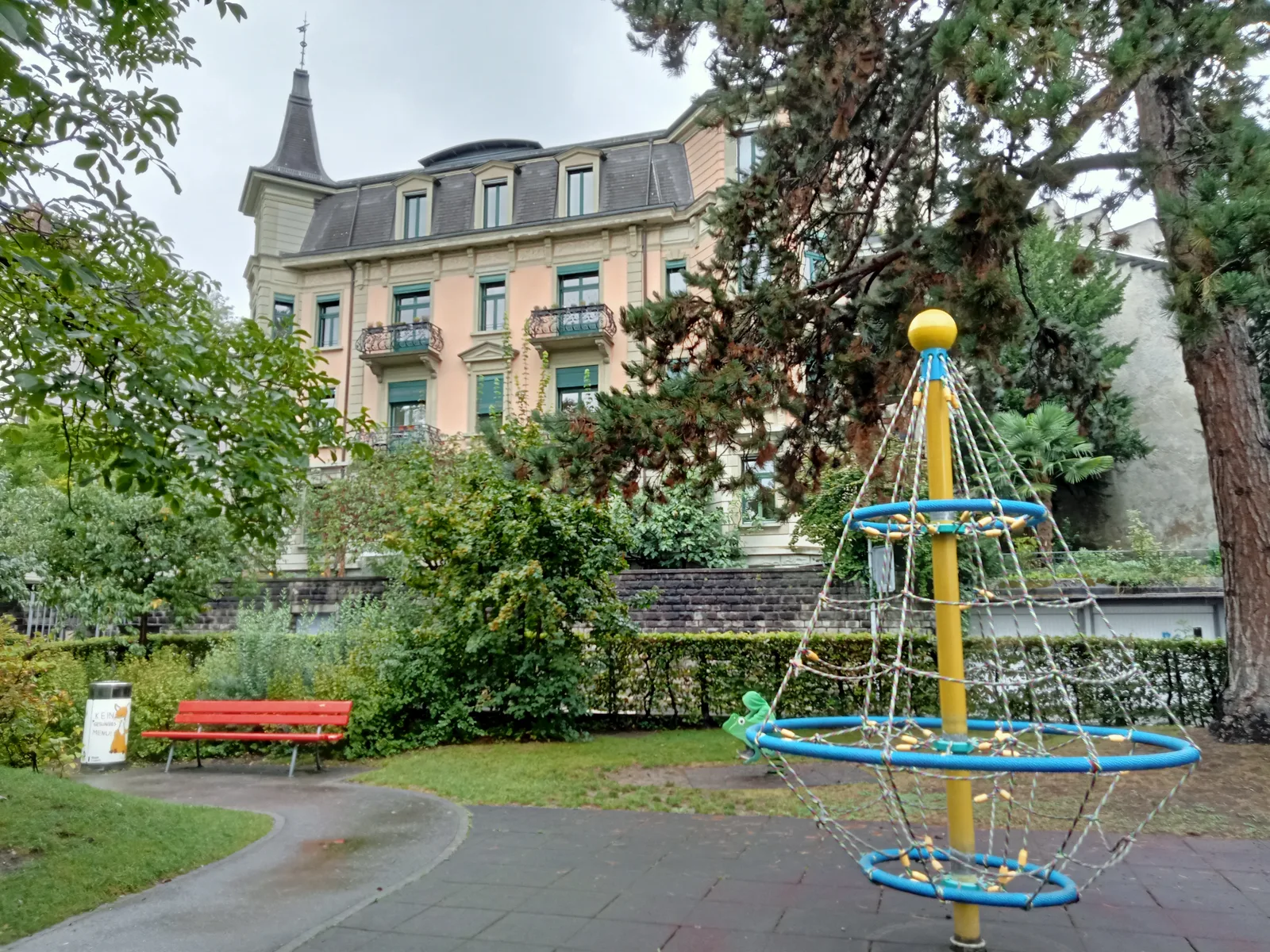 Interior at Spielplatz Musegg Lucerne — travel photo