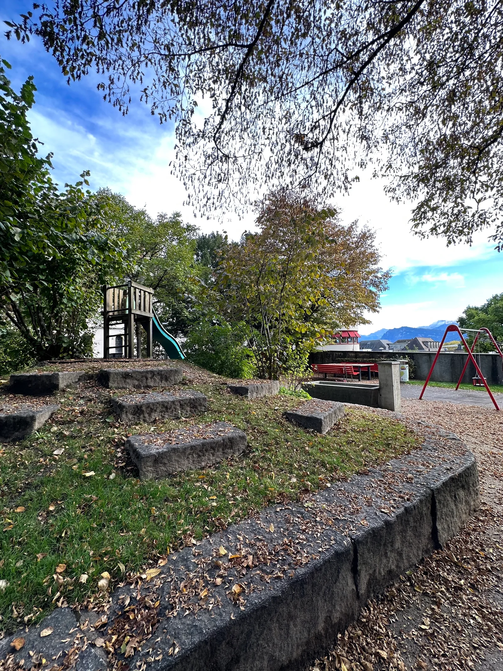 Atmosphere at Spielplatz Musegg Lucerne — travel photo