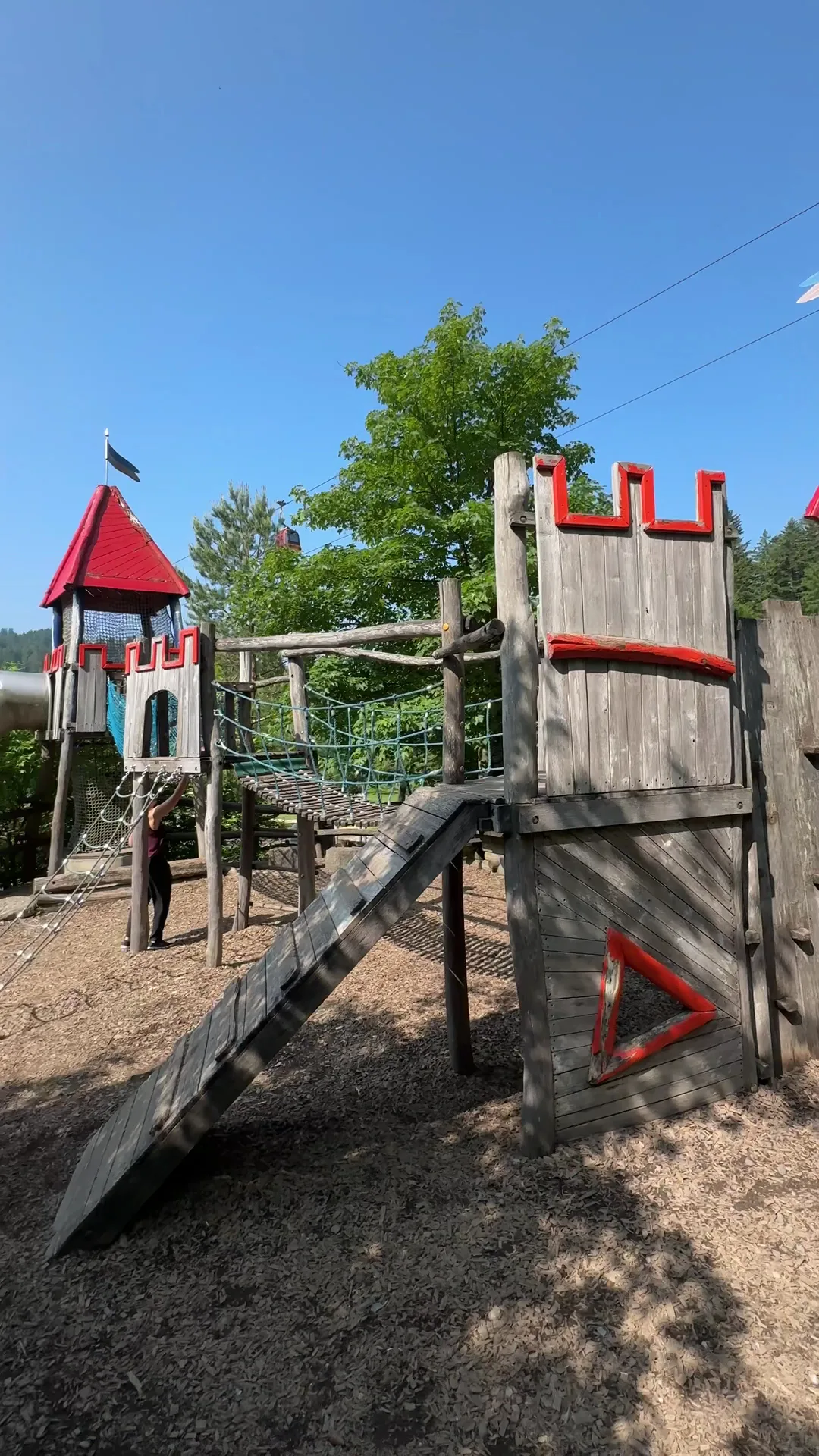 Interior at Spielplatz Pilu Land Krienseregg Lucerne — travel photo