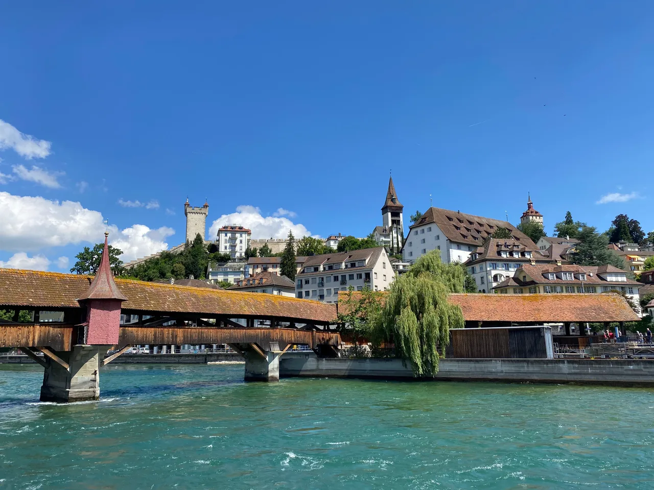 Spreuerbrücke — rainy day guide Lucerne