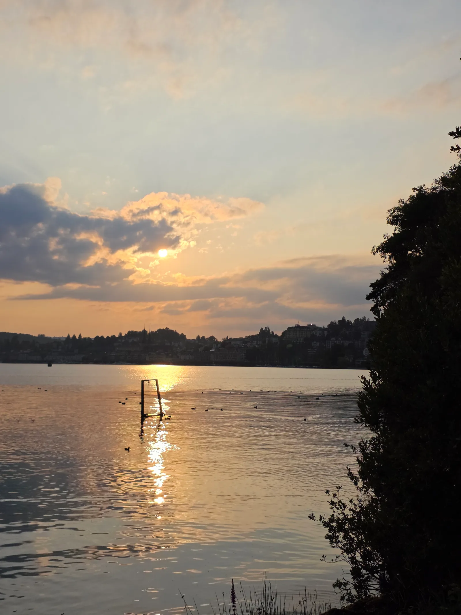 Details at Strandbad Lido Luzern Lucerne — travel photo
