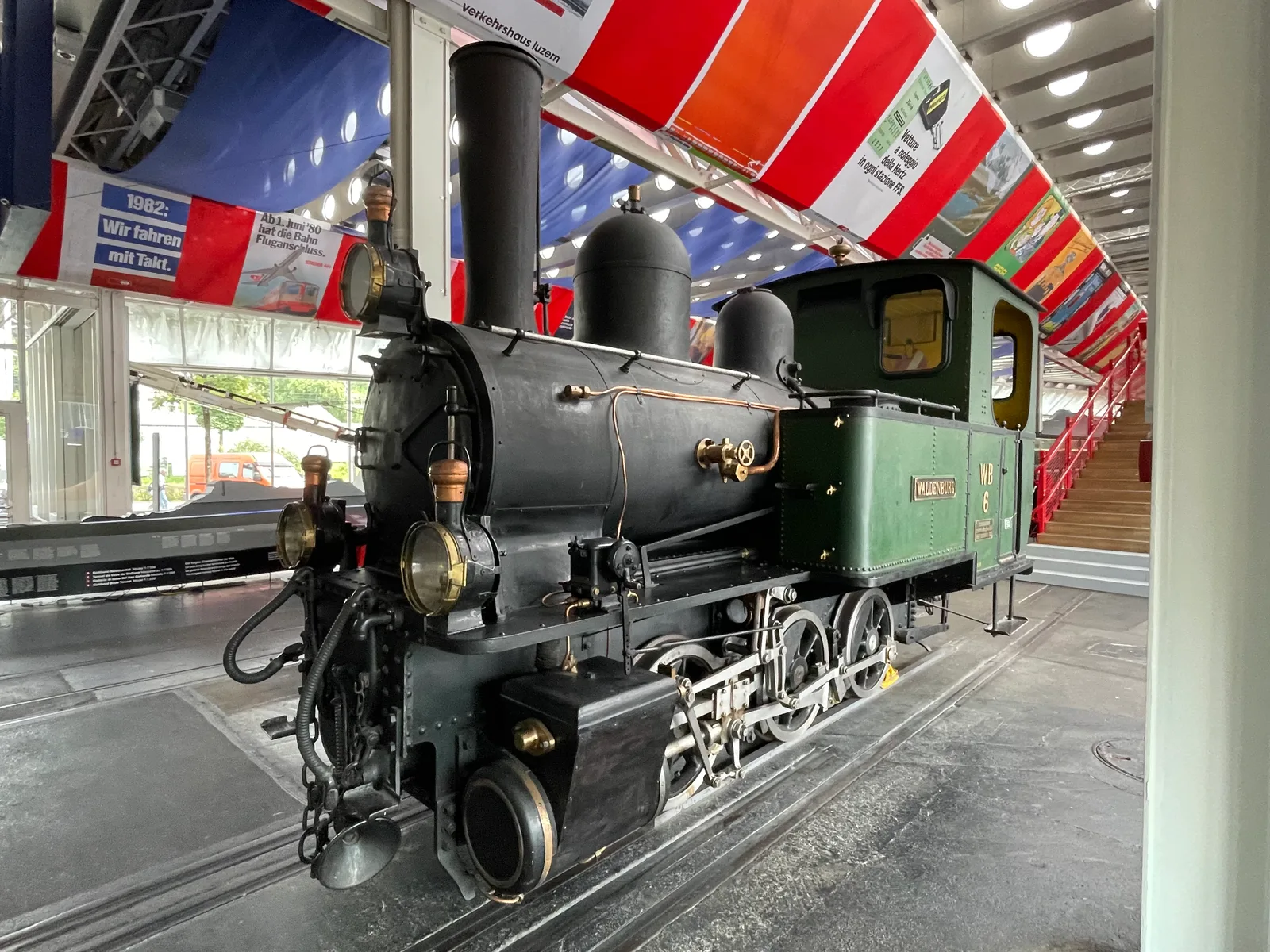Details at Swiss Museum of Transport Lucerne — travel photo